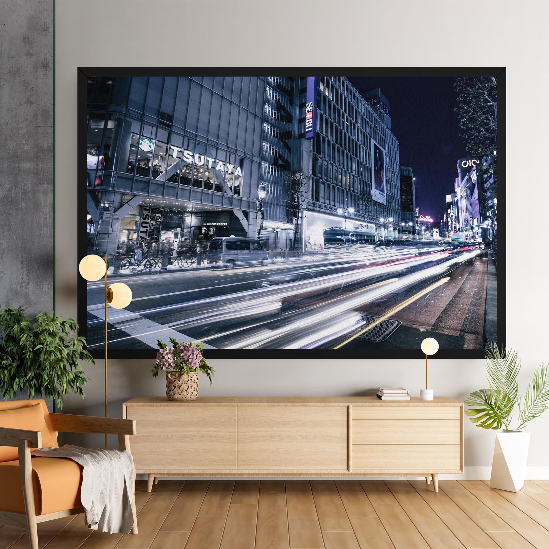 Картина на платно Road Traffic mockup 9