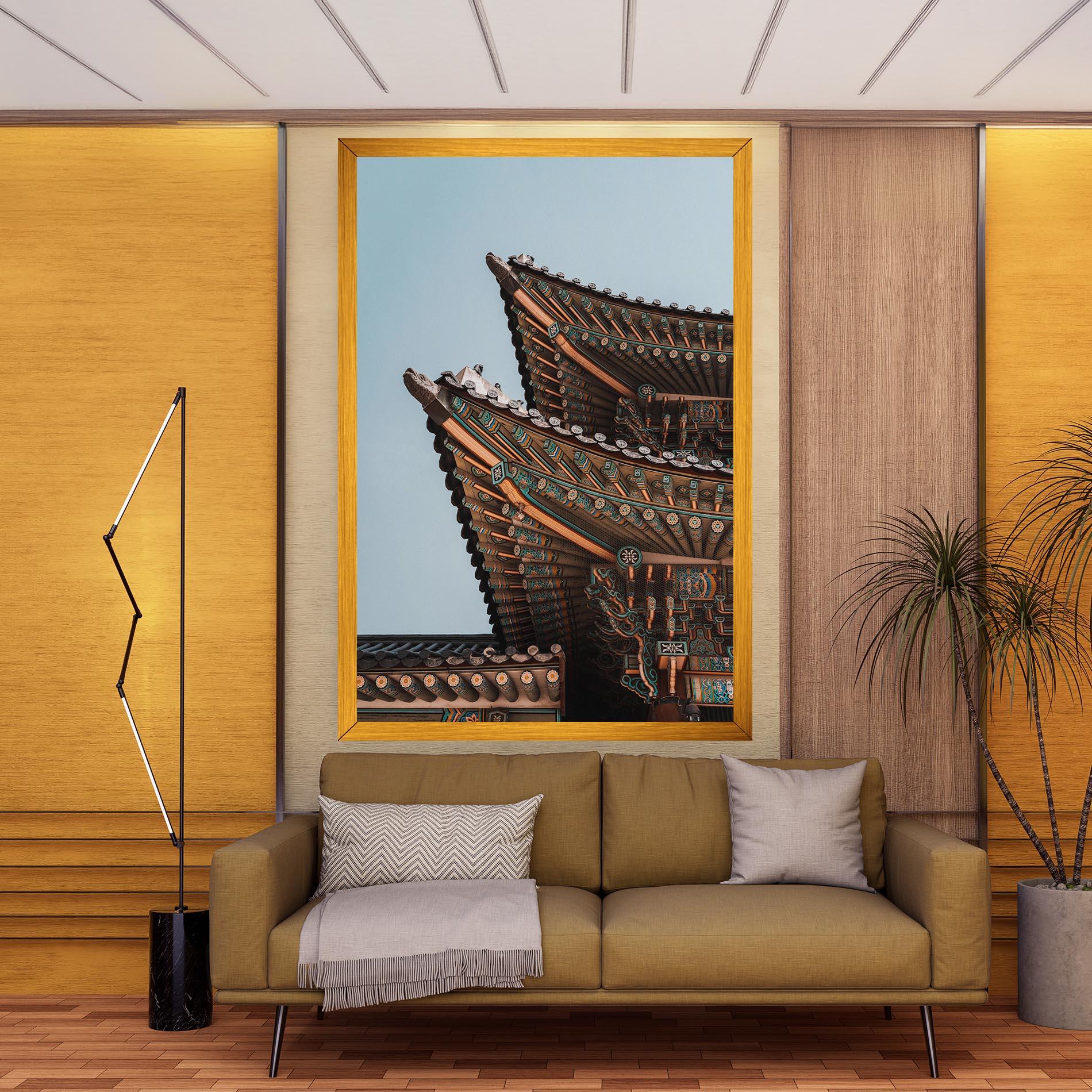 Картина на платно Gyeongbokgung mockup 9