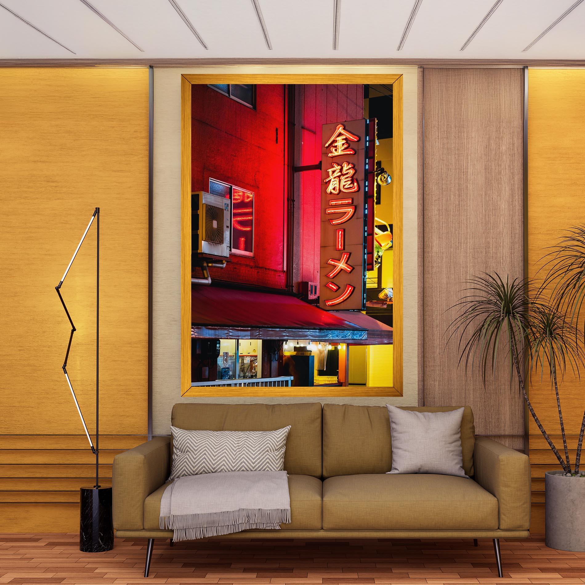 Картина на платно Ramen Restaurant mockup 9