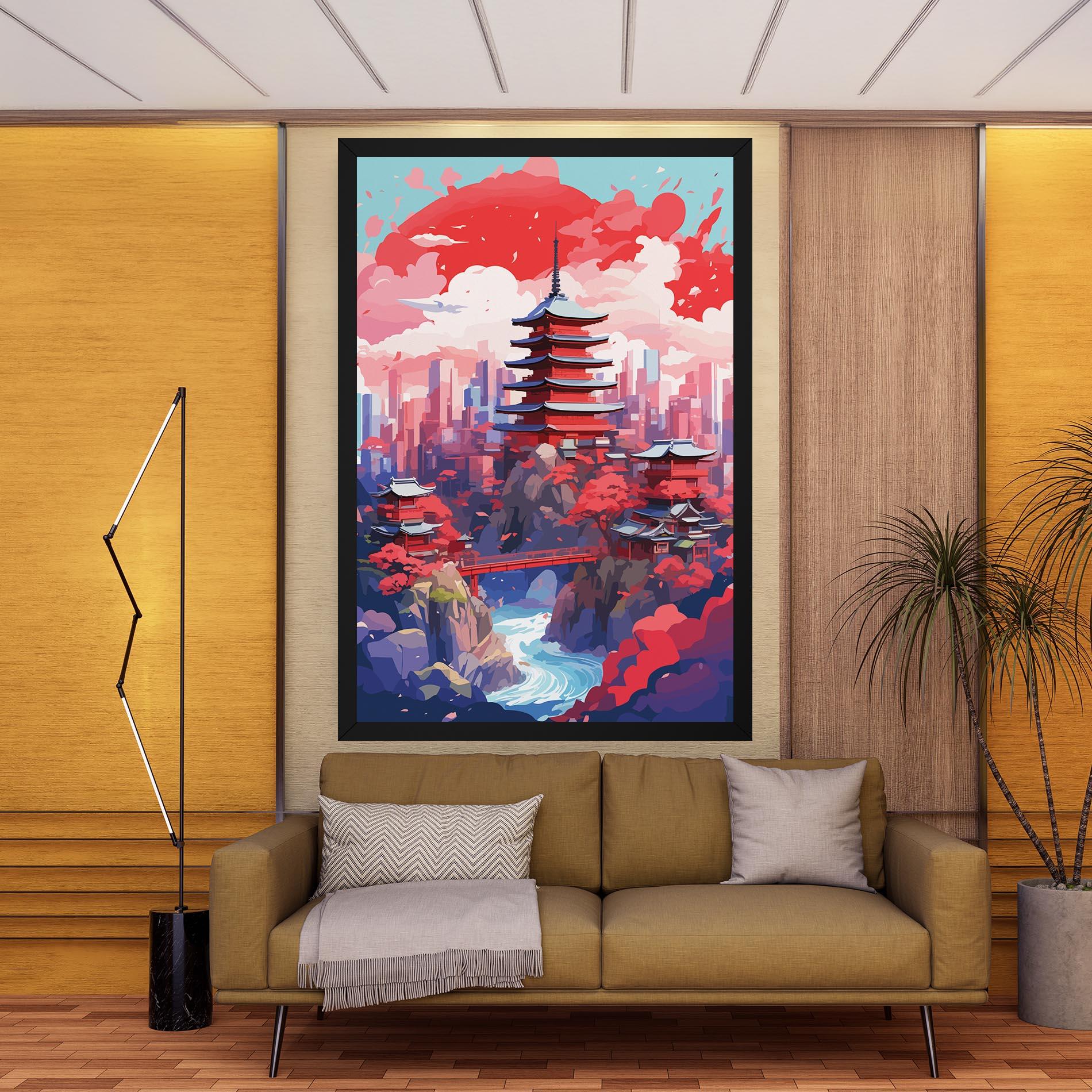 Картина на платно City Style Art mockup 9