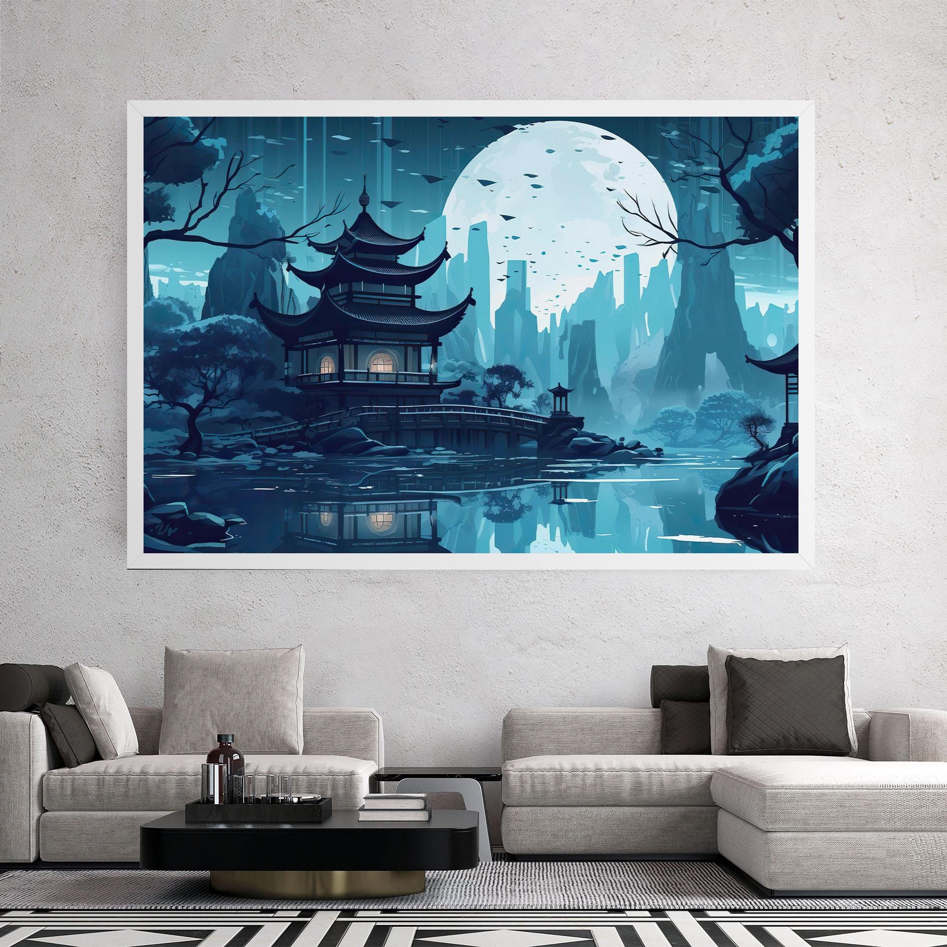 Картина на платно Chinese Cartoon mockup 2