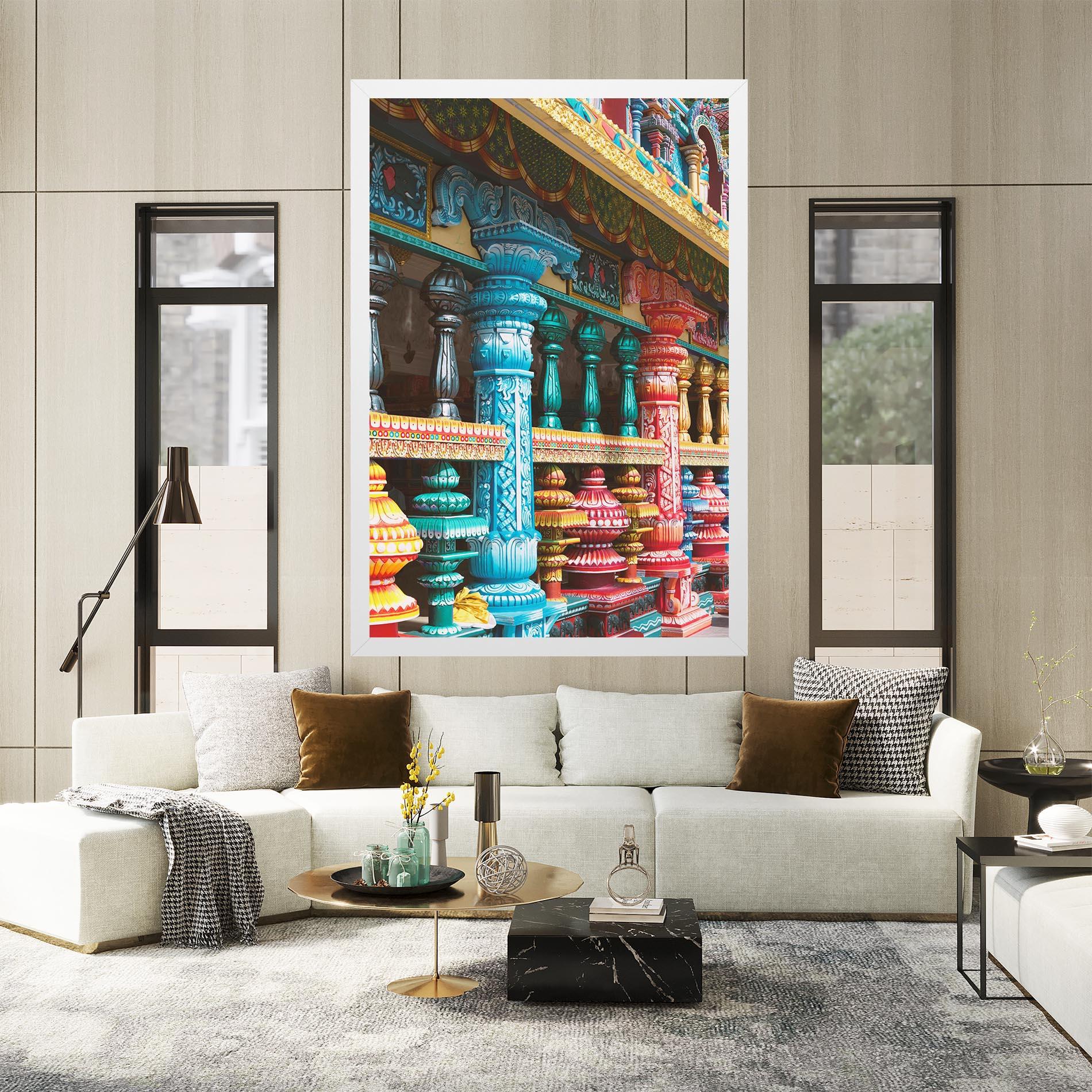 Картина на платно Batu Caves mockup 2