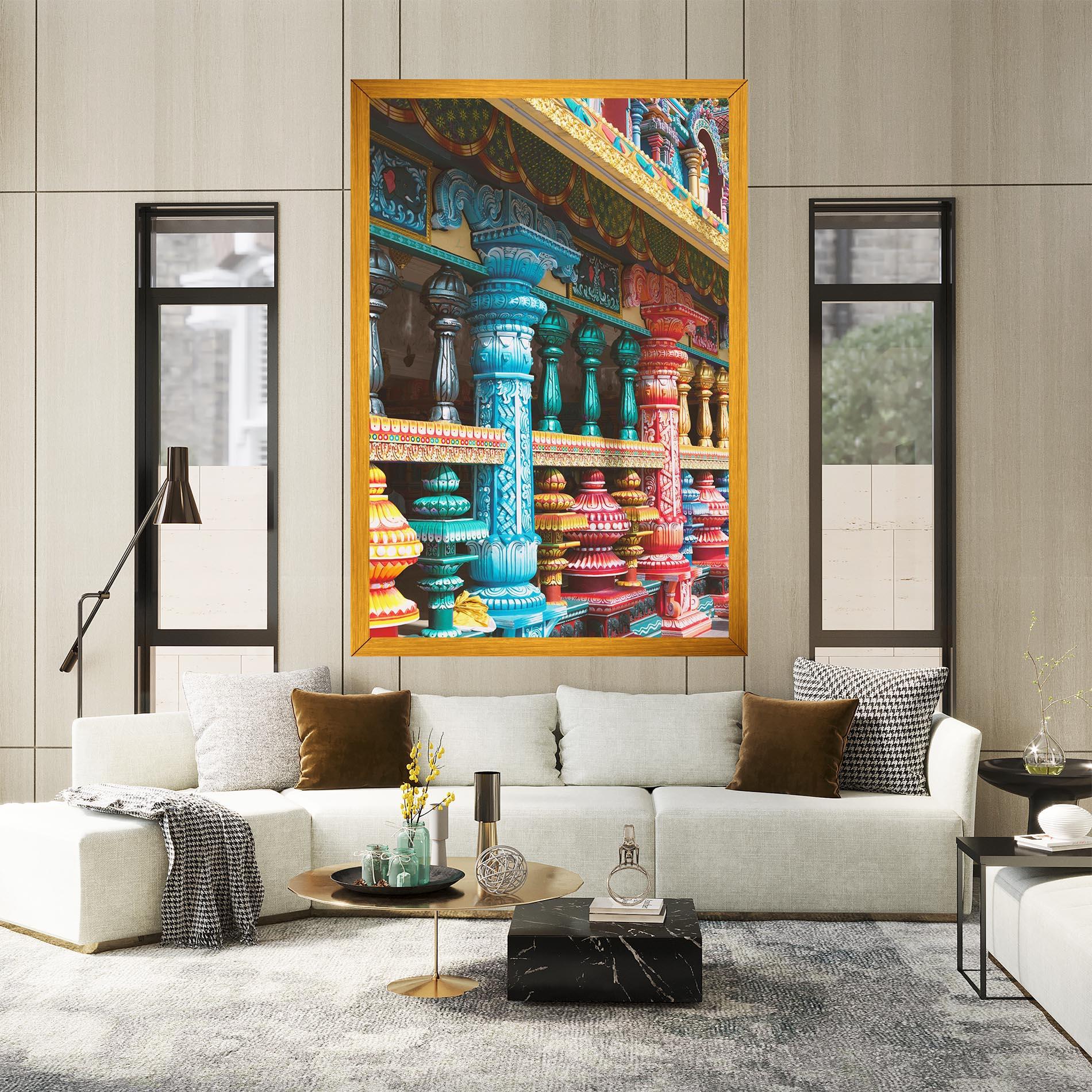 Картина на платно Batu Caves mockup 2