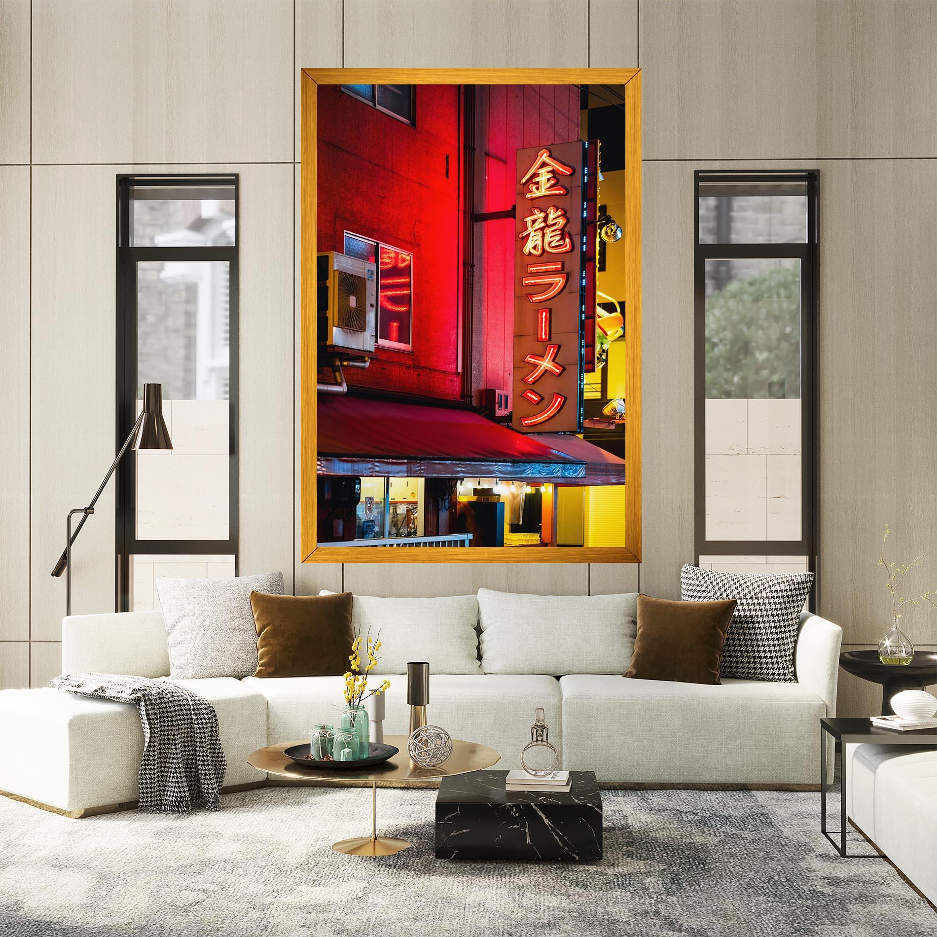 Картина на платно Ramen Restaurant mockup 2