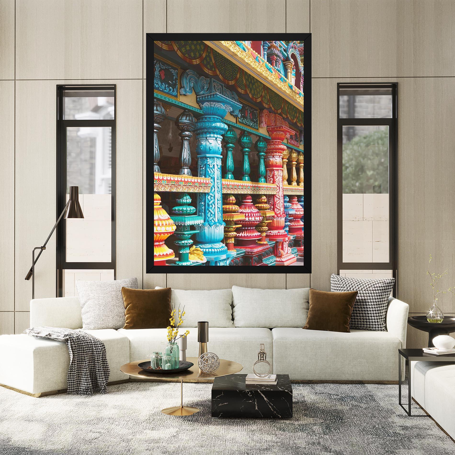 Картина на платно Batu Caves mockup 2