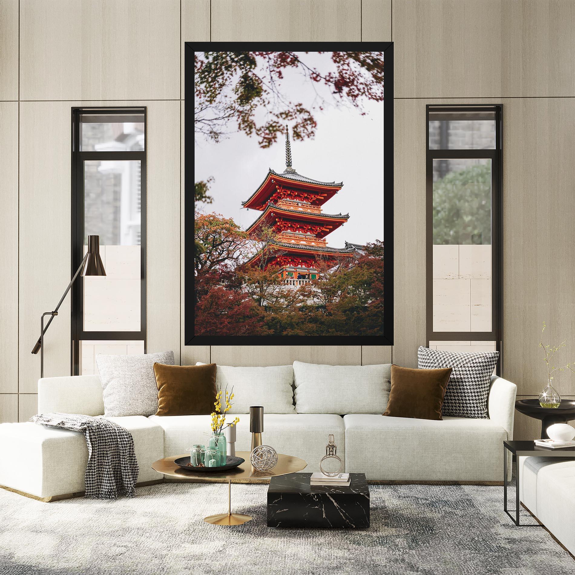 Картина на платно Kiyomizu Dera mockup 2