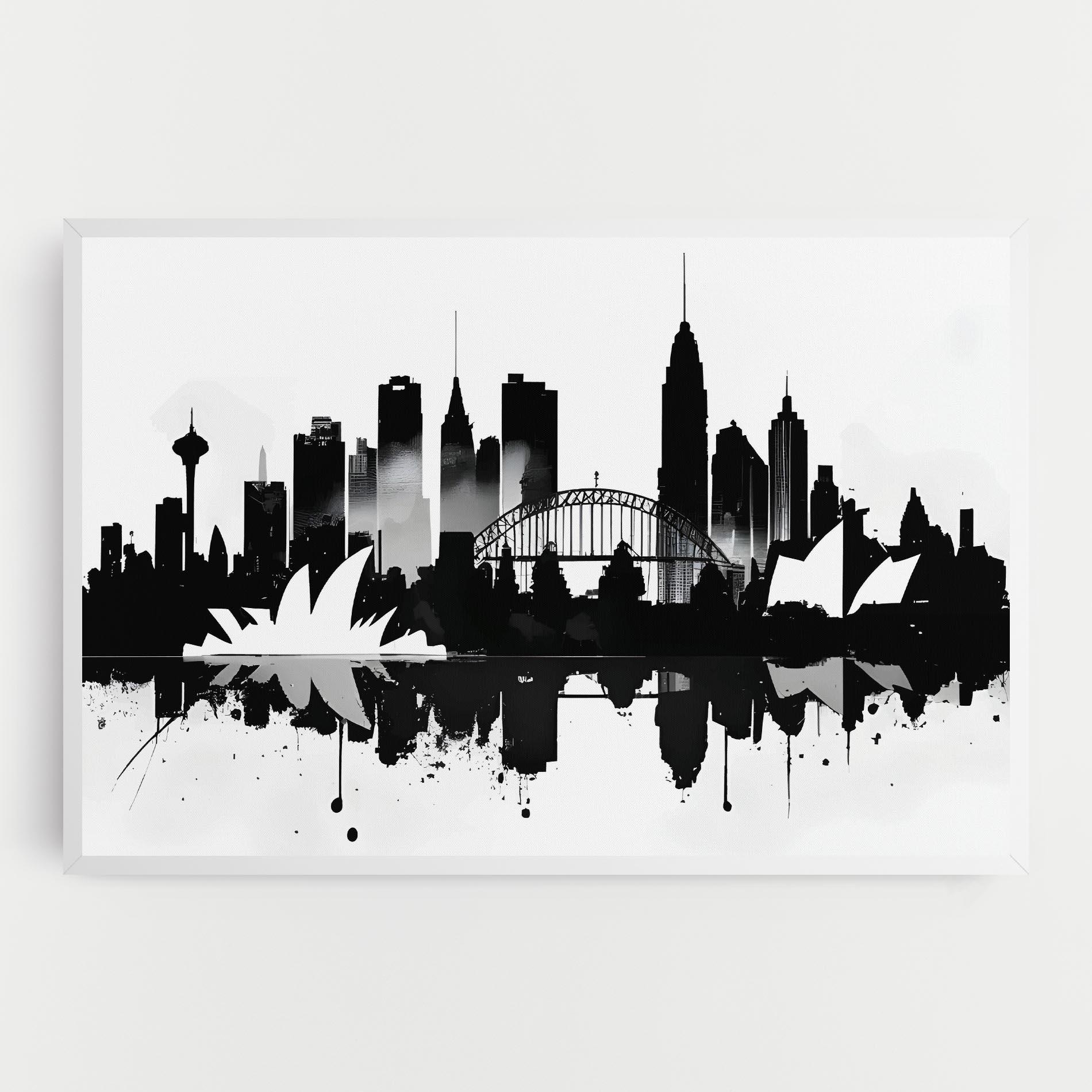 Картина на платно Opera House Art mockup 0