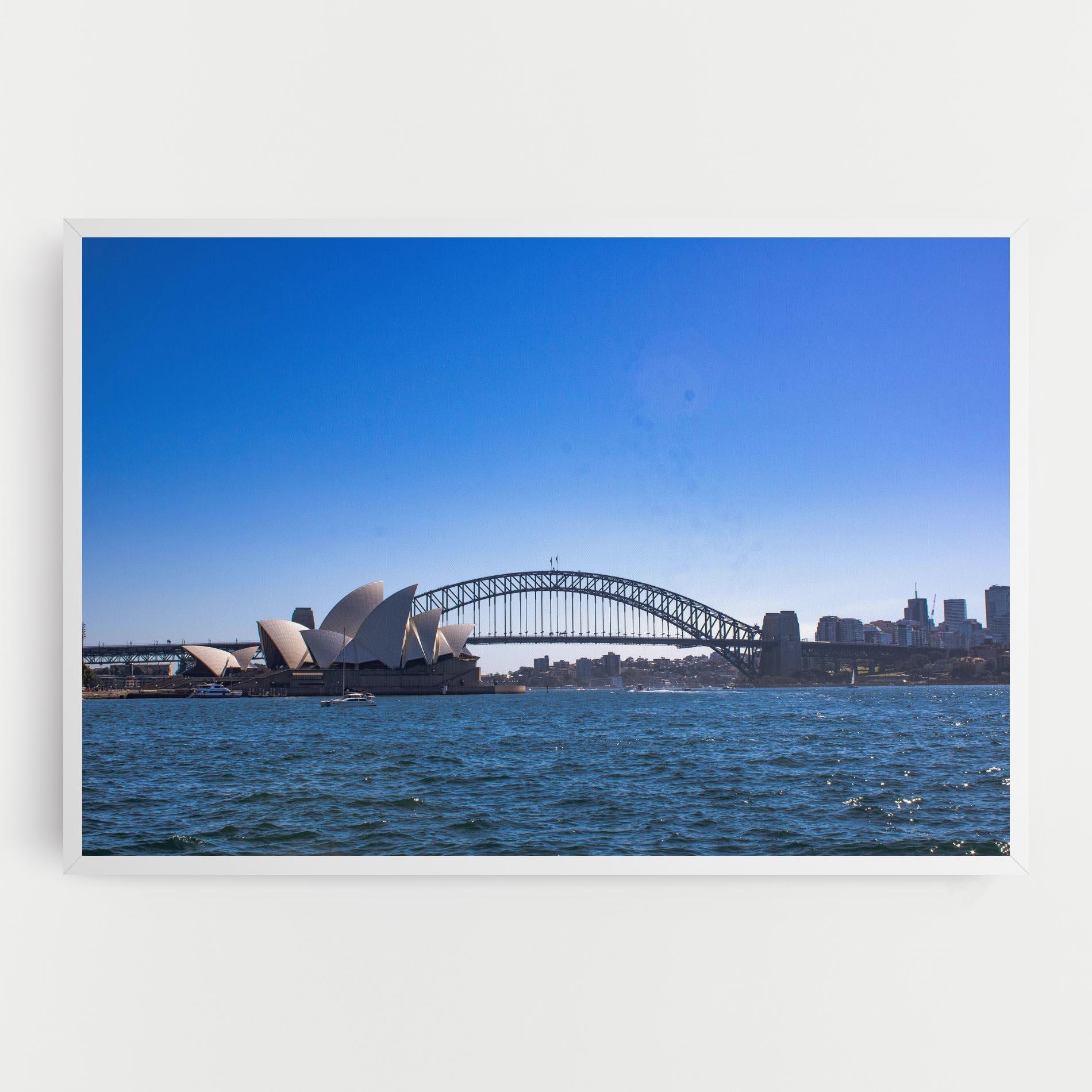 Картина на платно Sydney Day Bridge mockup 0