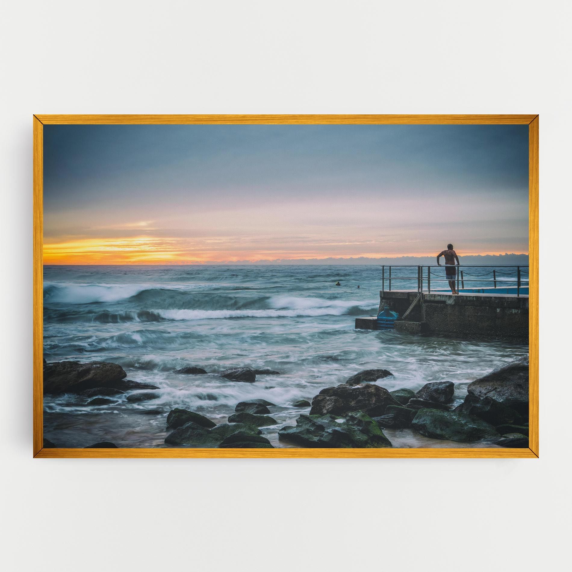 Bondi Beach Sunset mockup 0