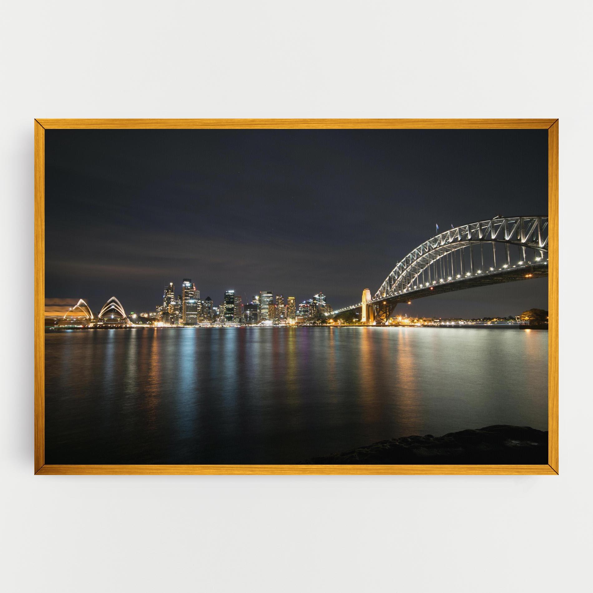 Картина на платно Harbour Bridge mockup 0