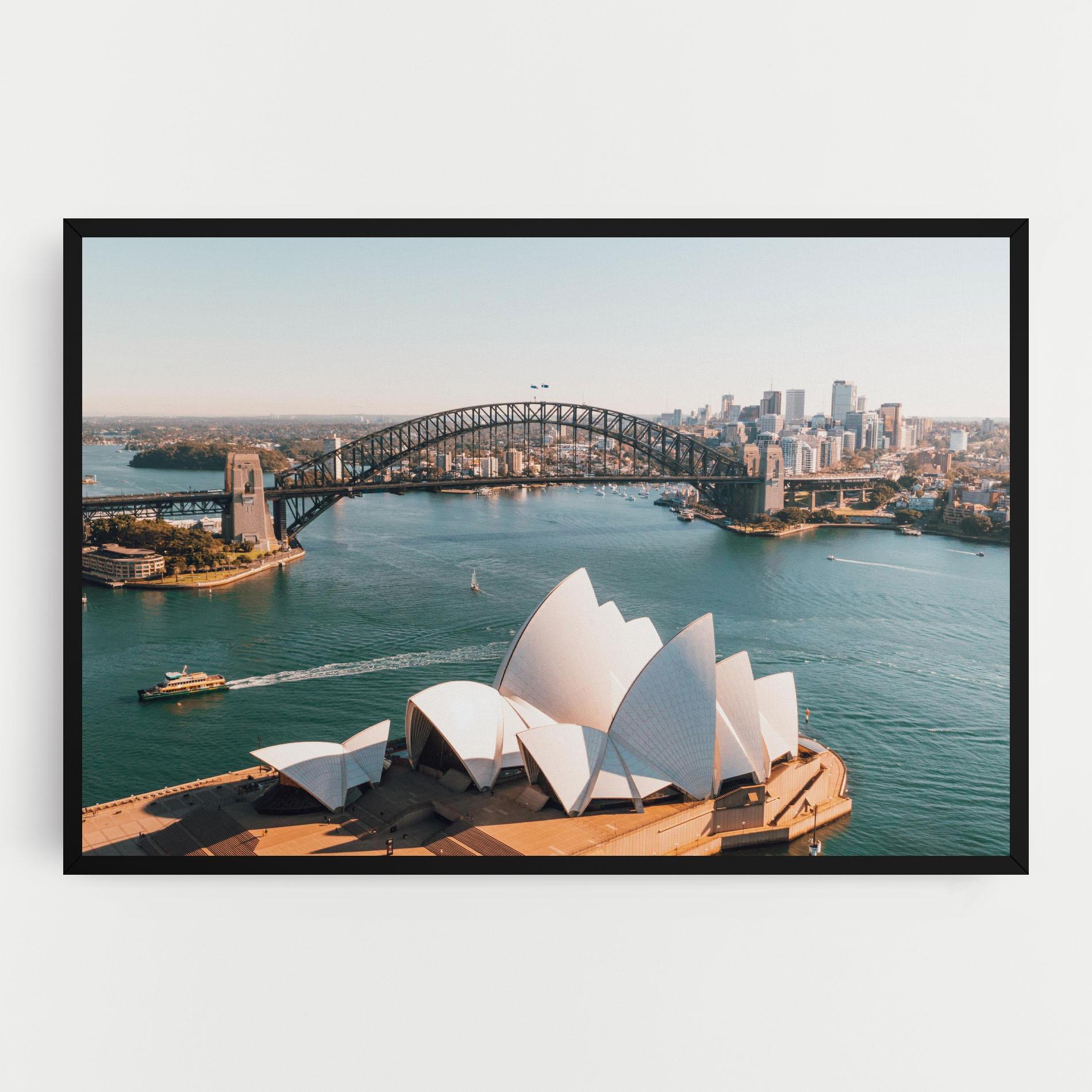 Картина на платно Sydney View mockup 0