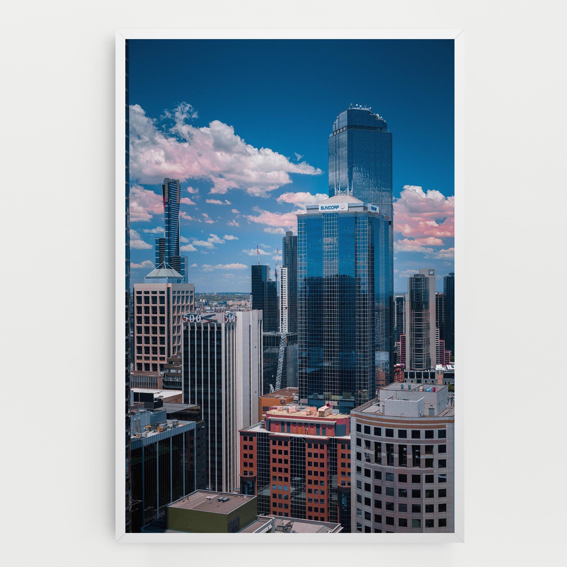 Картина на платно Skyscrapert View mockup 0