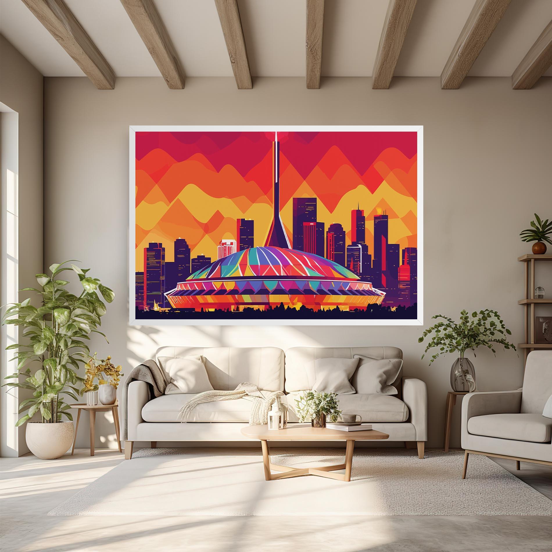 Картина на платно Olympic Stadium mockup 6