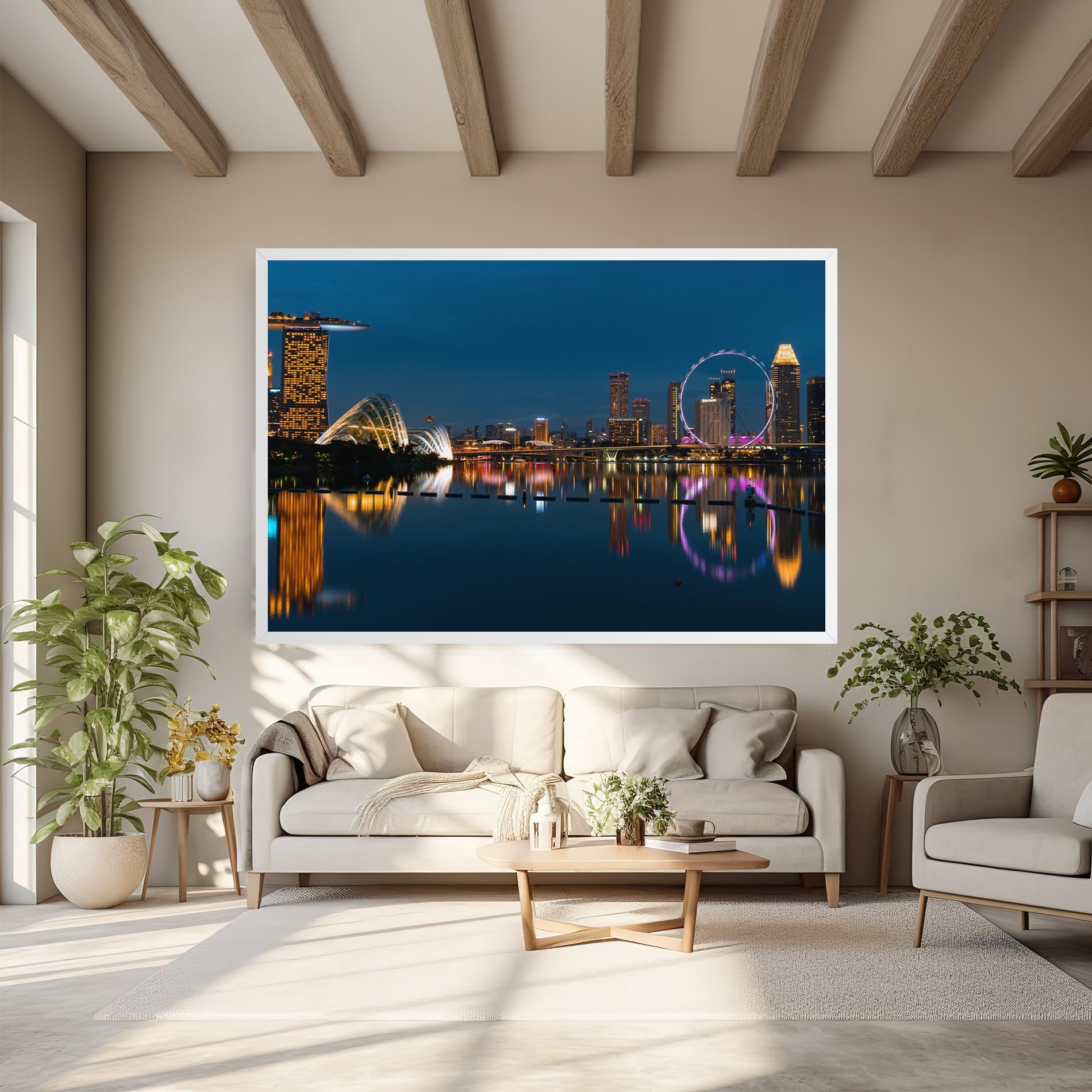 Singapore City Skyline mockup 6