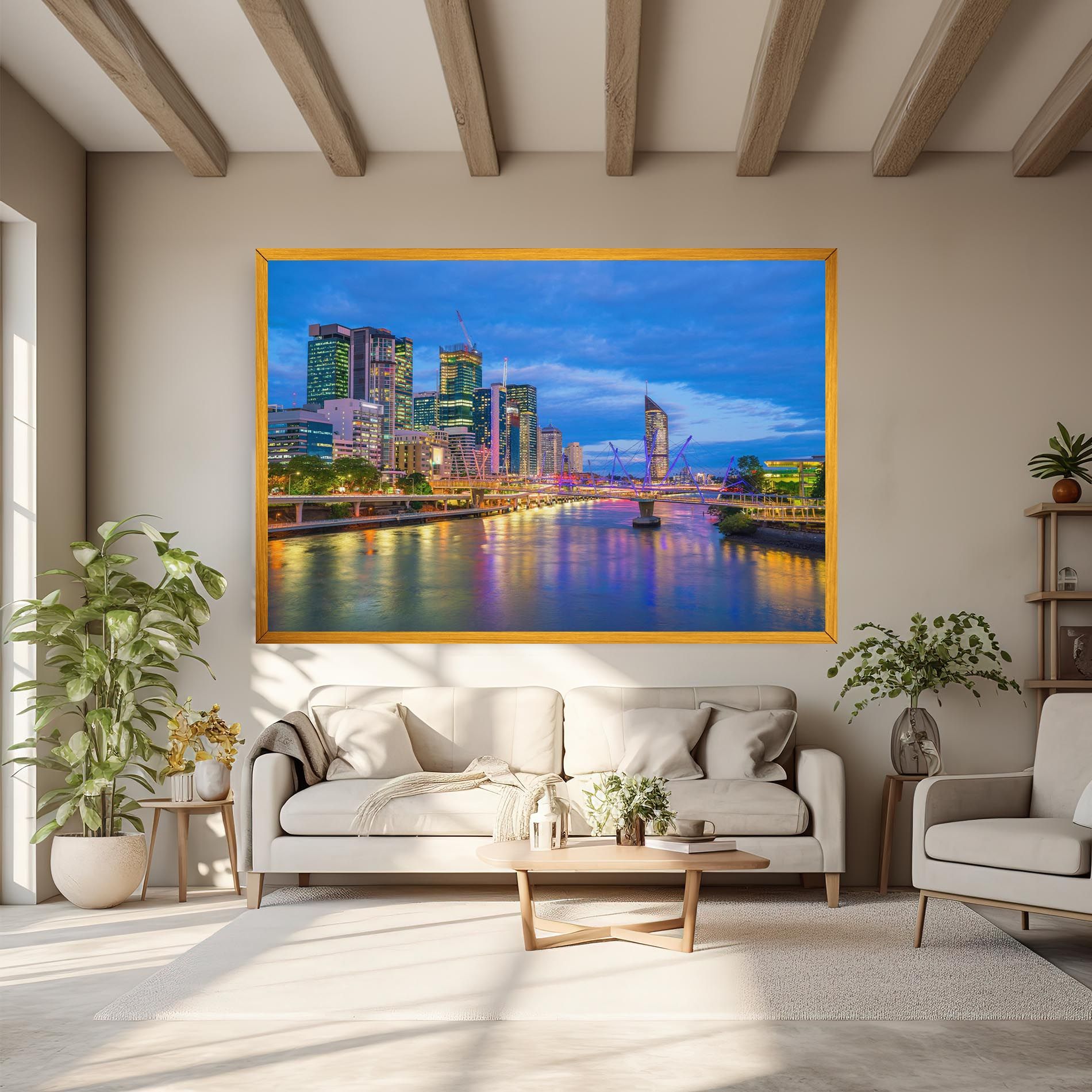 Brisbane Skyline View mockup 6