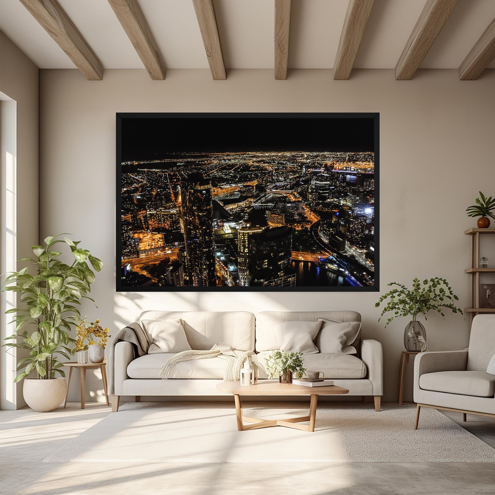 Black City Light mockup 6