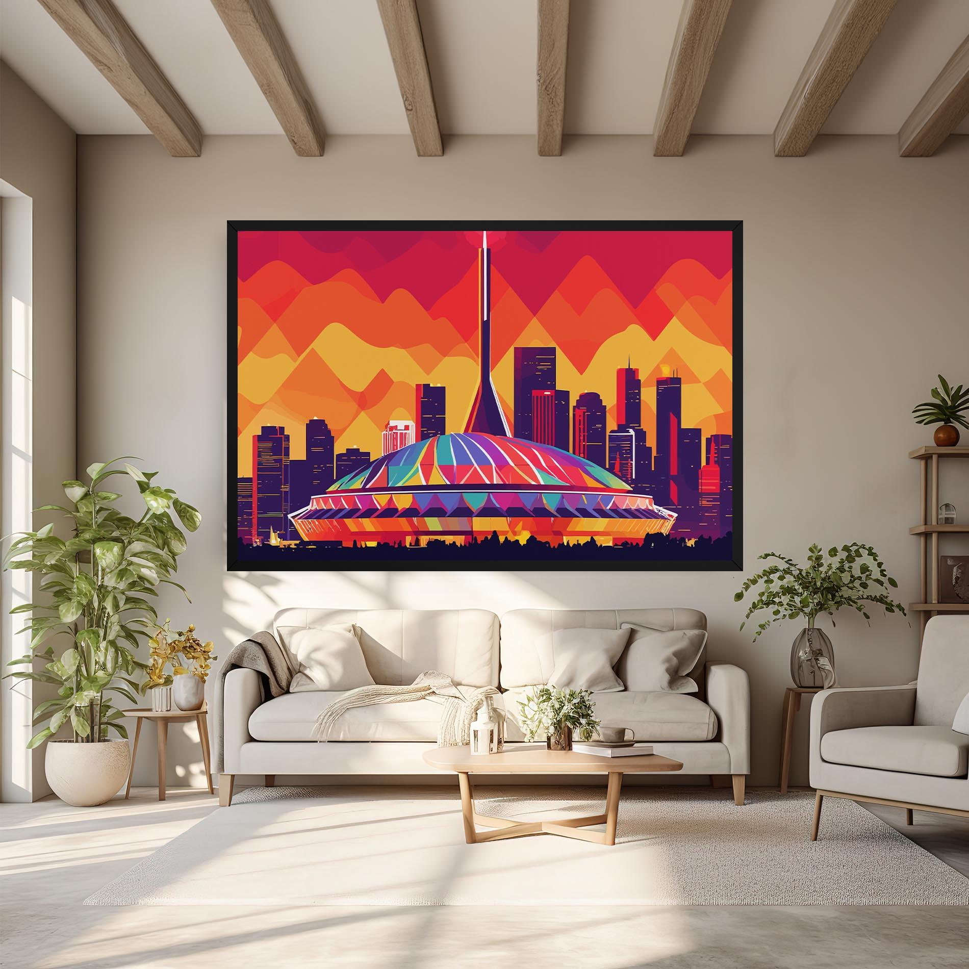 Картина на платно Olympic Stadium mockup 6