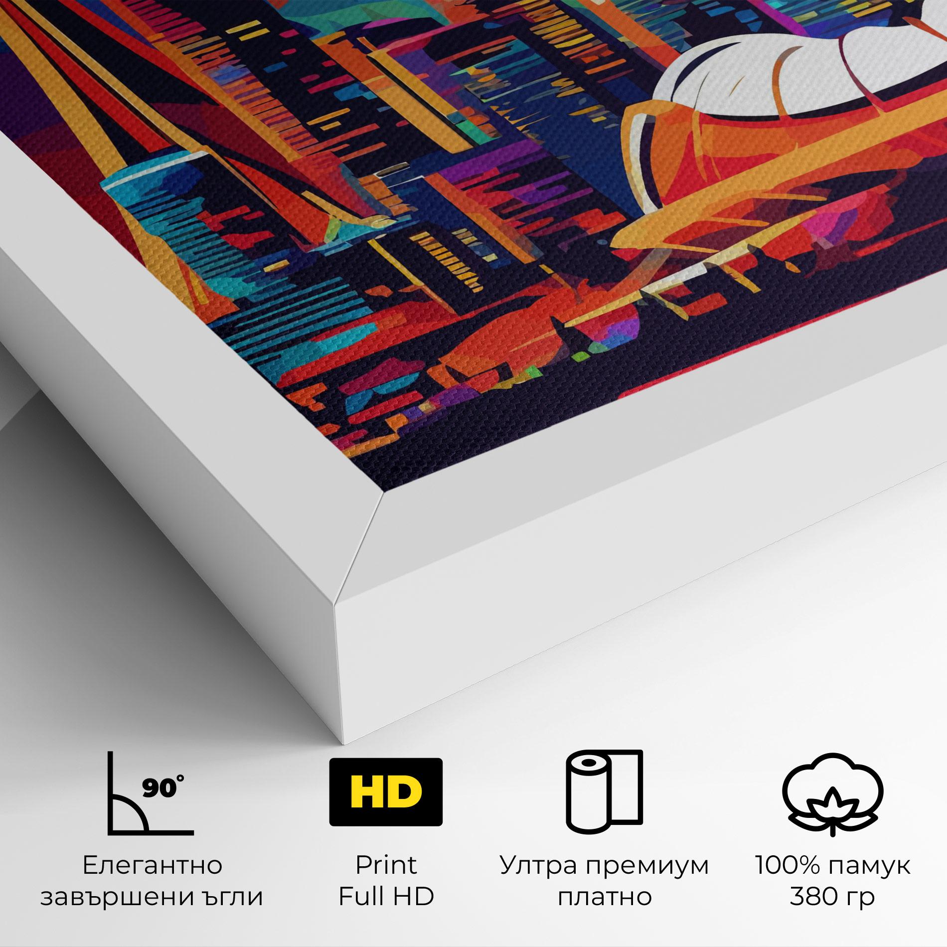 Картина на платно Olympic Stadium Art mockup 4