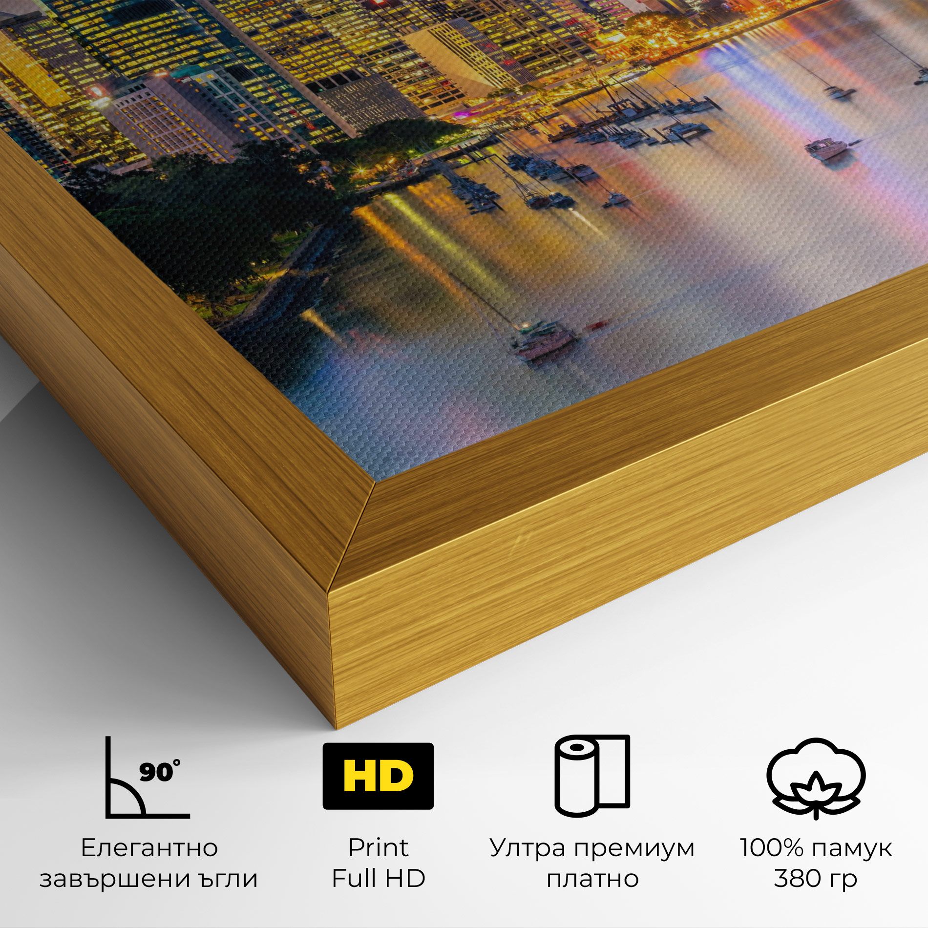 Brisbane City Skyline mockup 4