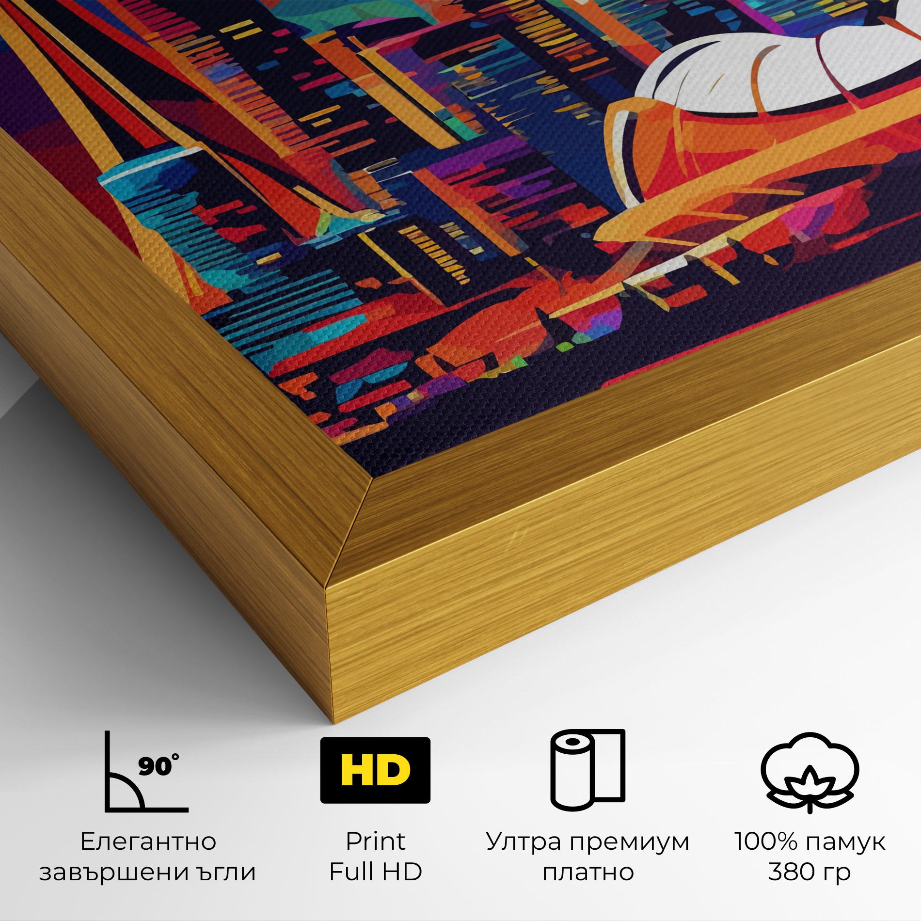 Картина на платно Olympic Stadium Art mockup 4