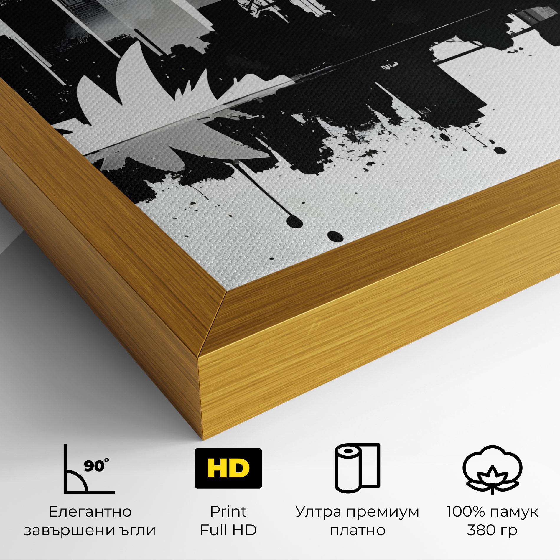 Картина на платно Opera House Art mockup 4