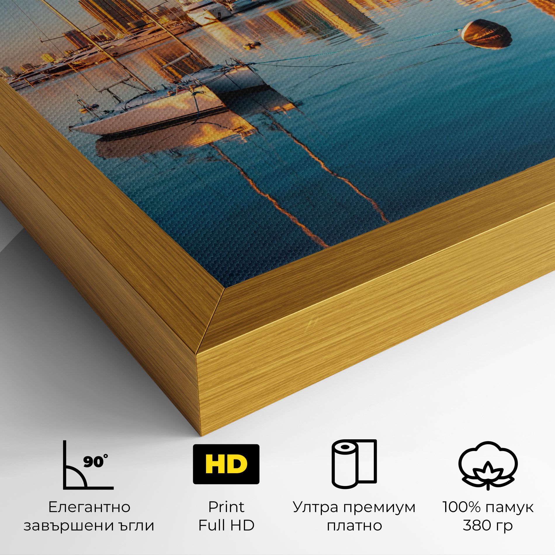 Skyscrapers Water mockup 4