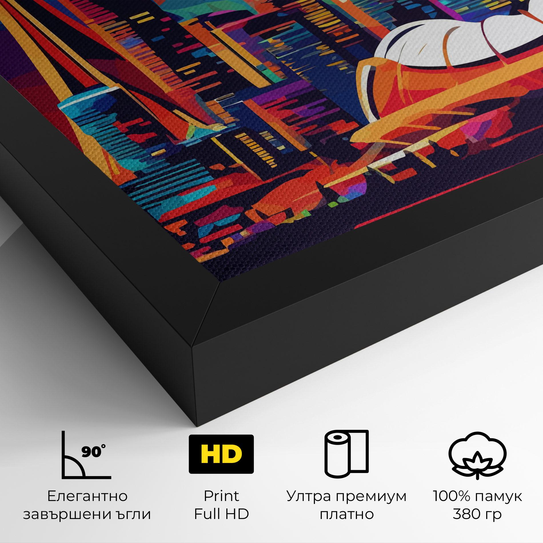 Картина на платно Olympic Stadium Art mockup 4