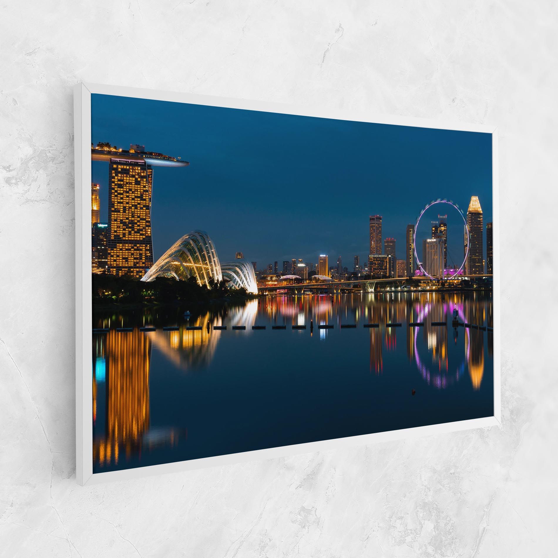 Singapore City Skyline mockup 1