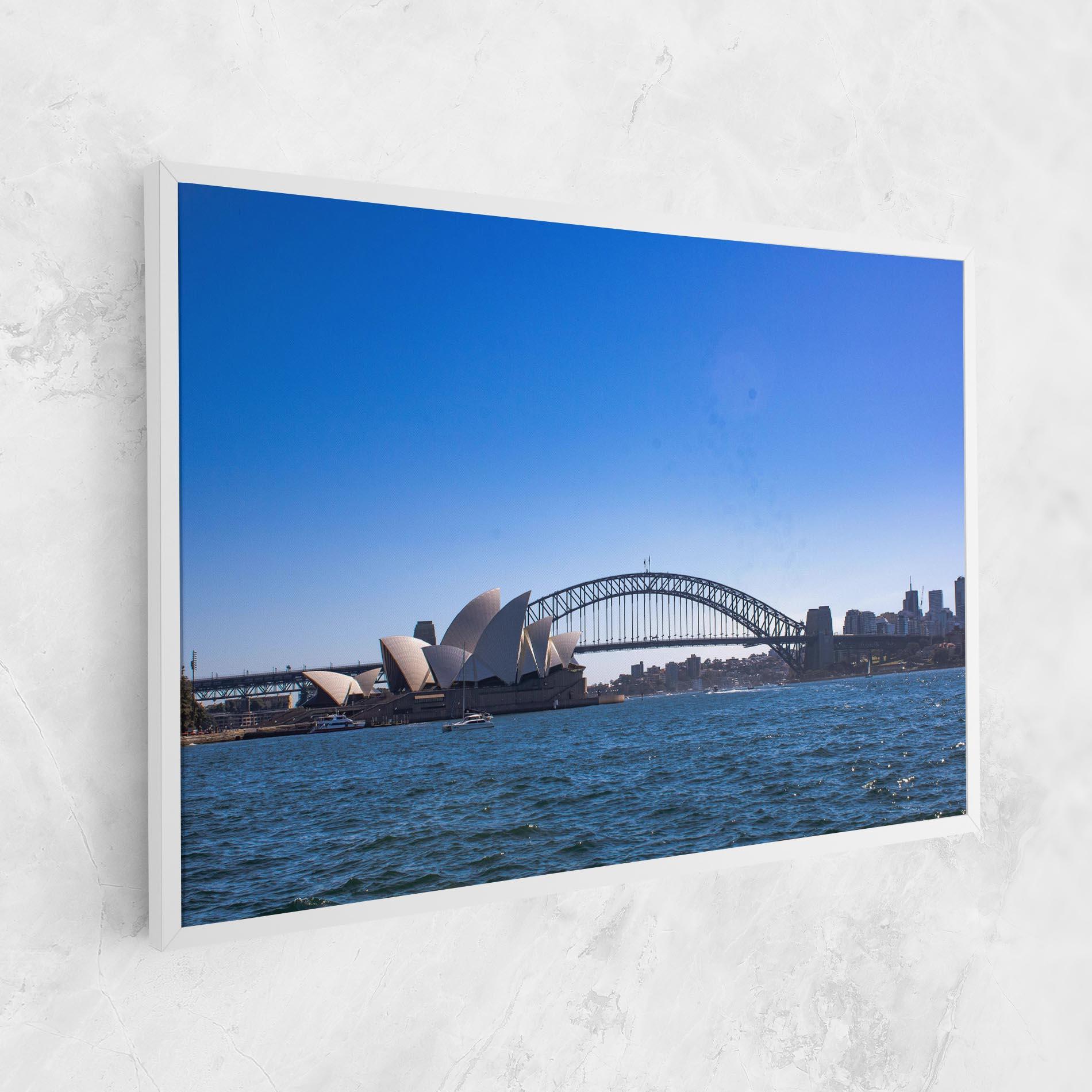 Картина на платно Sydney Day Bridge mockup 1