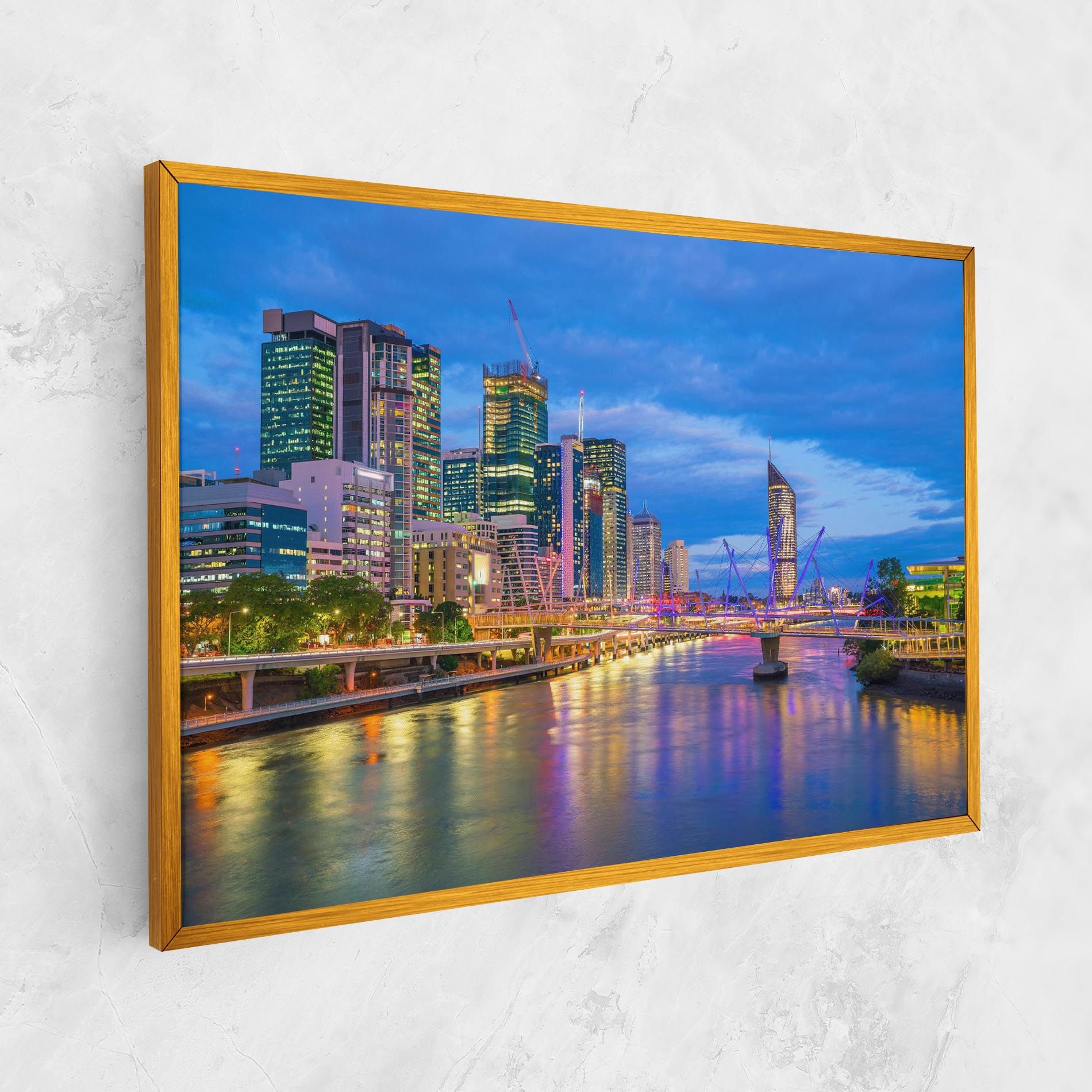 Brisbane Skyline View mockup 1