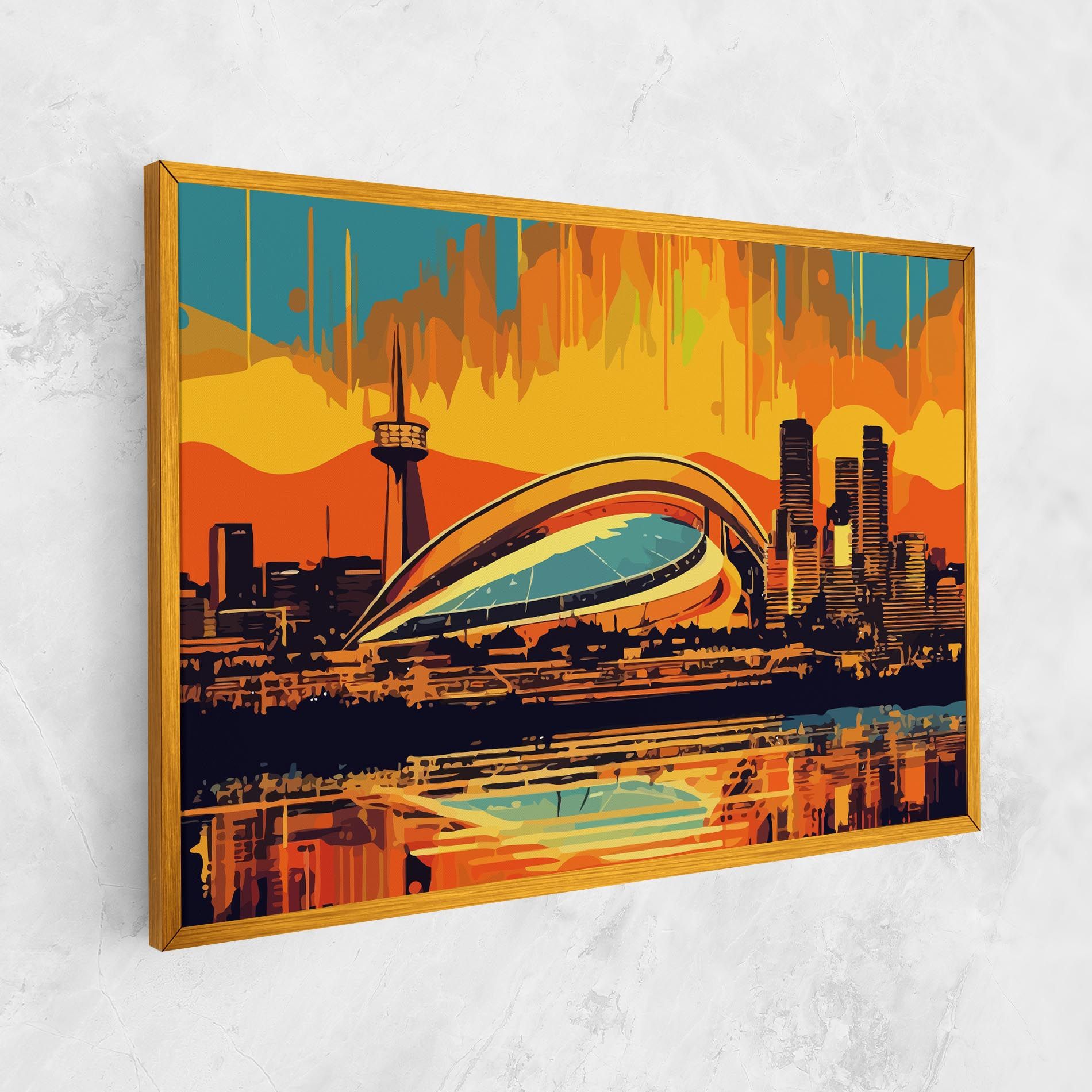 Montreal Skyline mockup 1