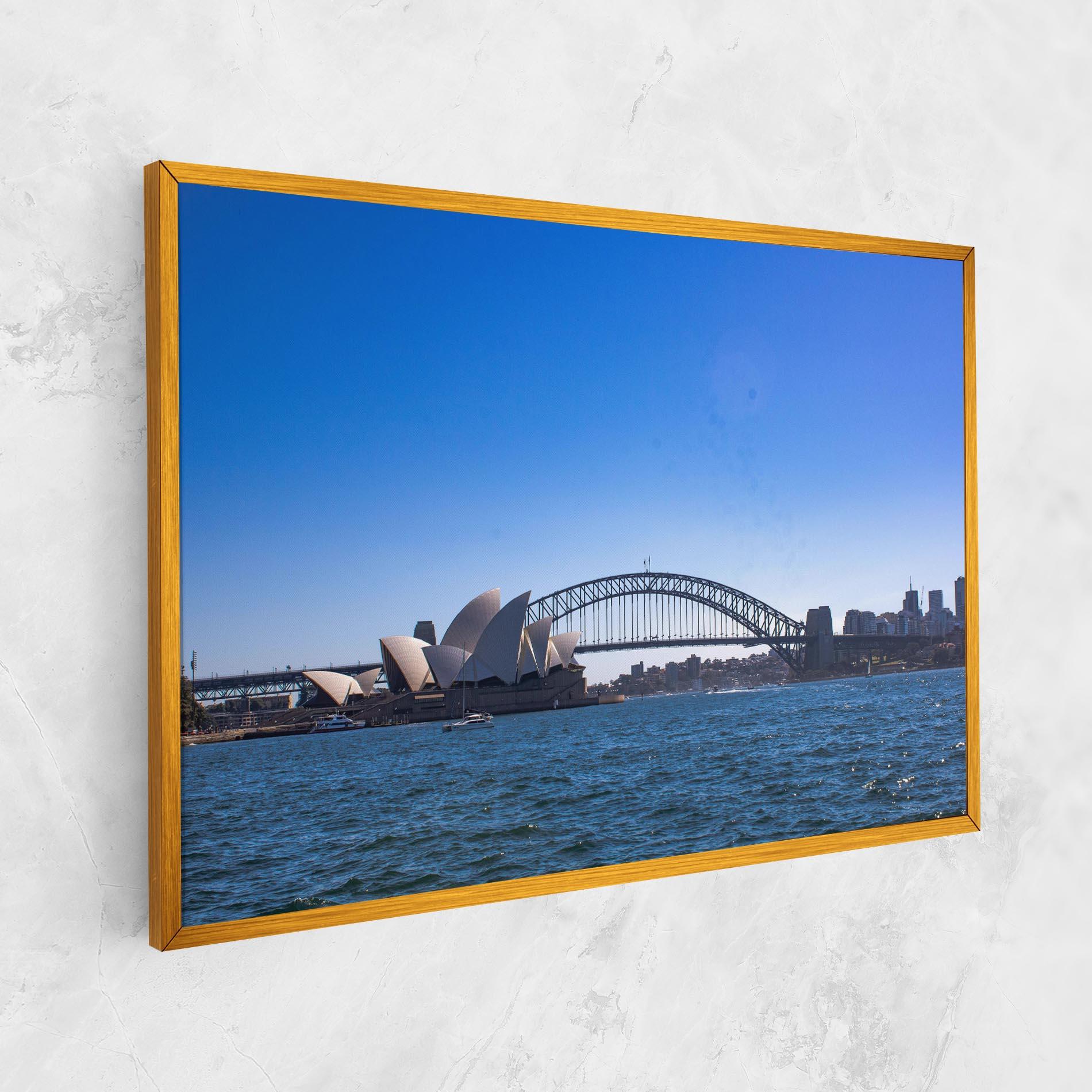 Картина на платно Sydney Day Bridge mockup 1