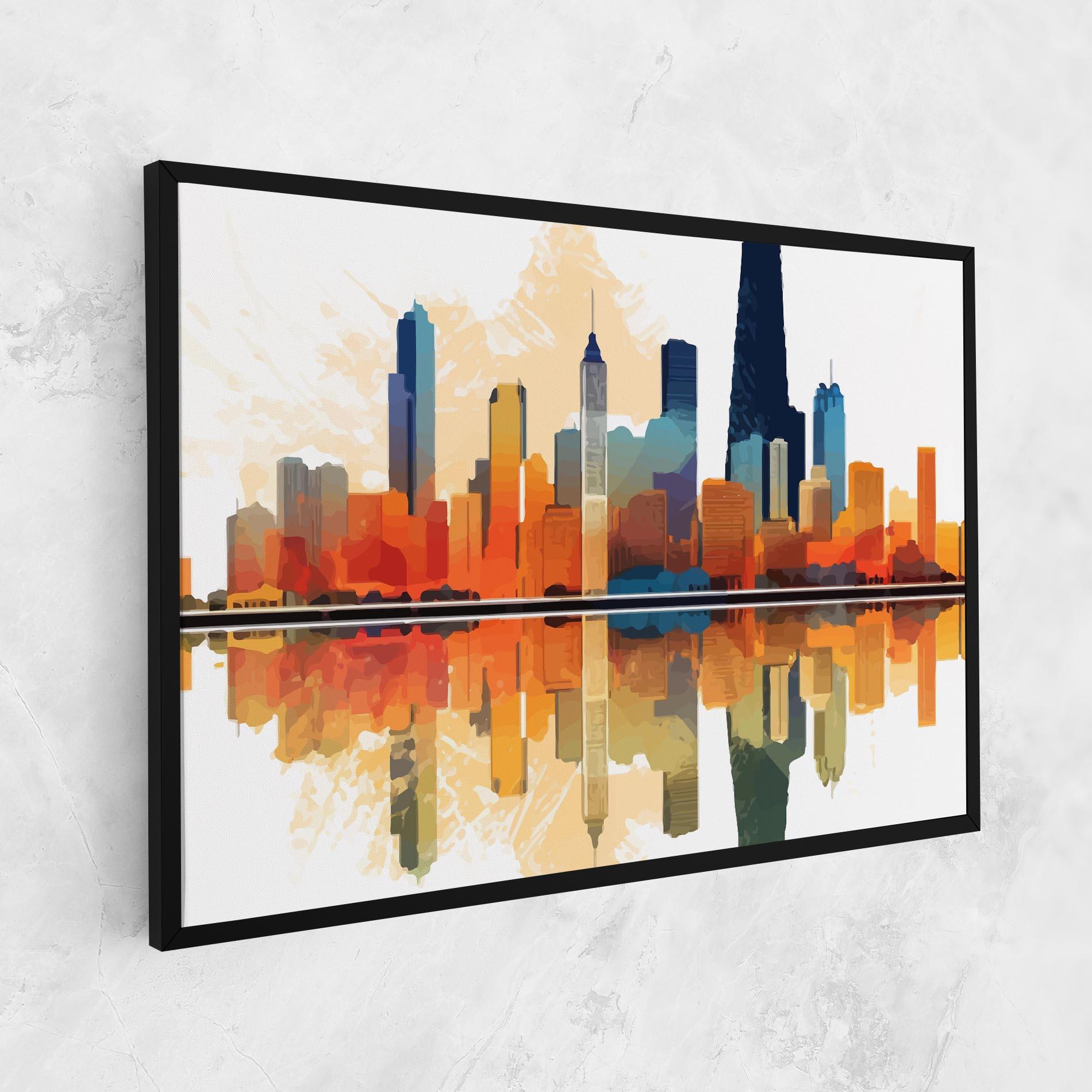 Картина на платно Australian River mockup 1