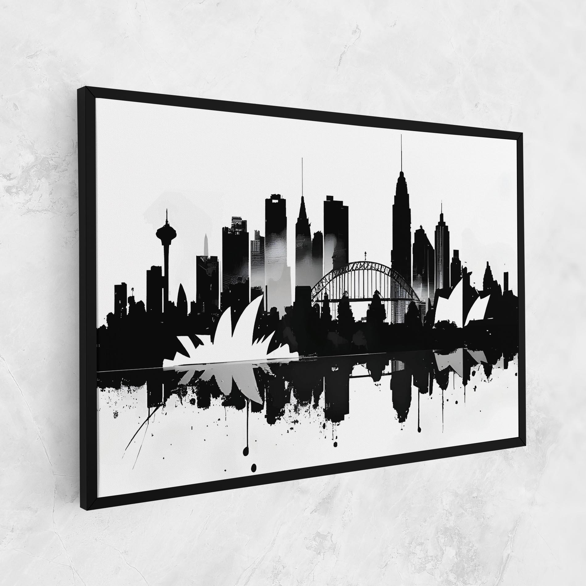 Картина на платно Opera House Art mockup 1