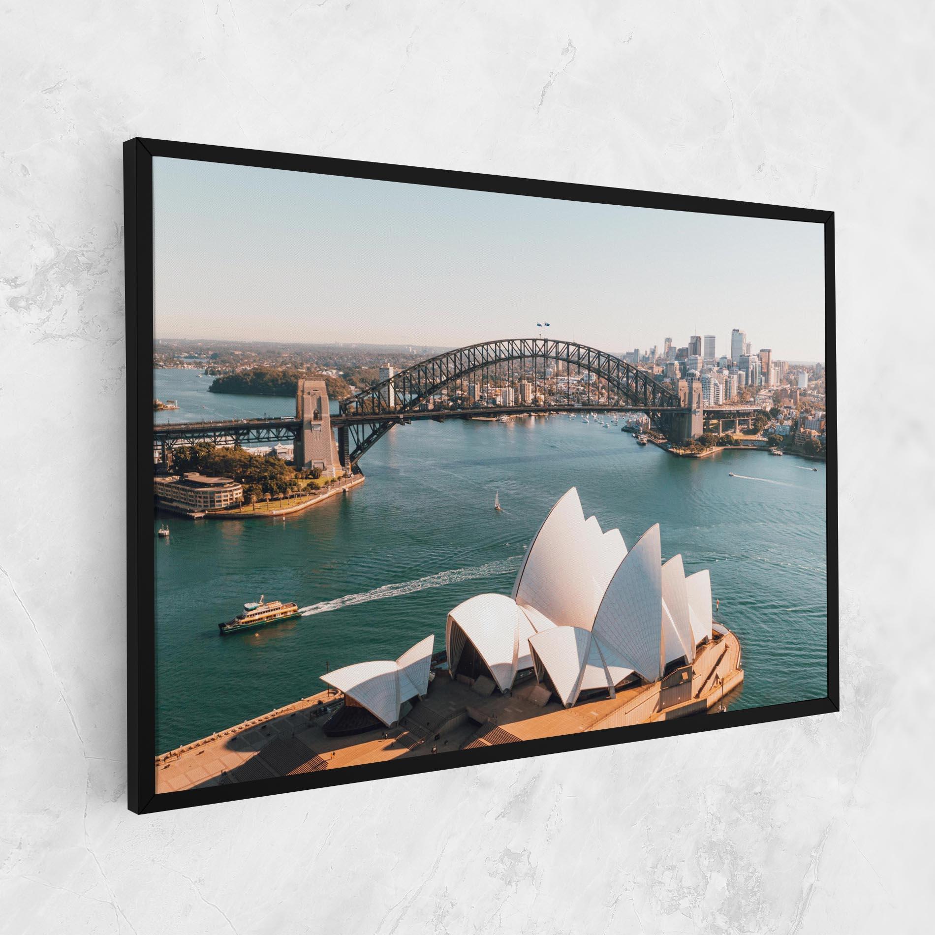 Картина на платно Sydney View mockup 1