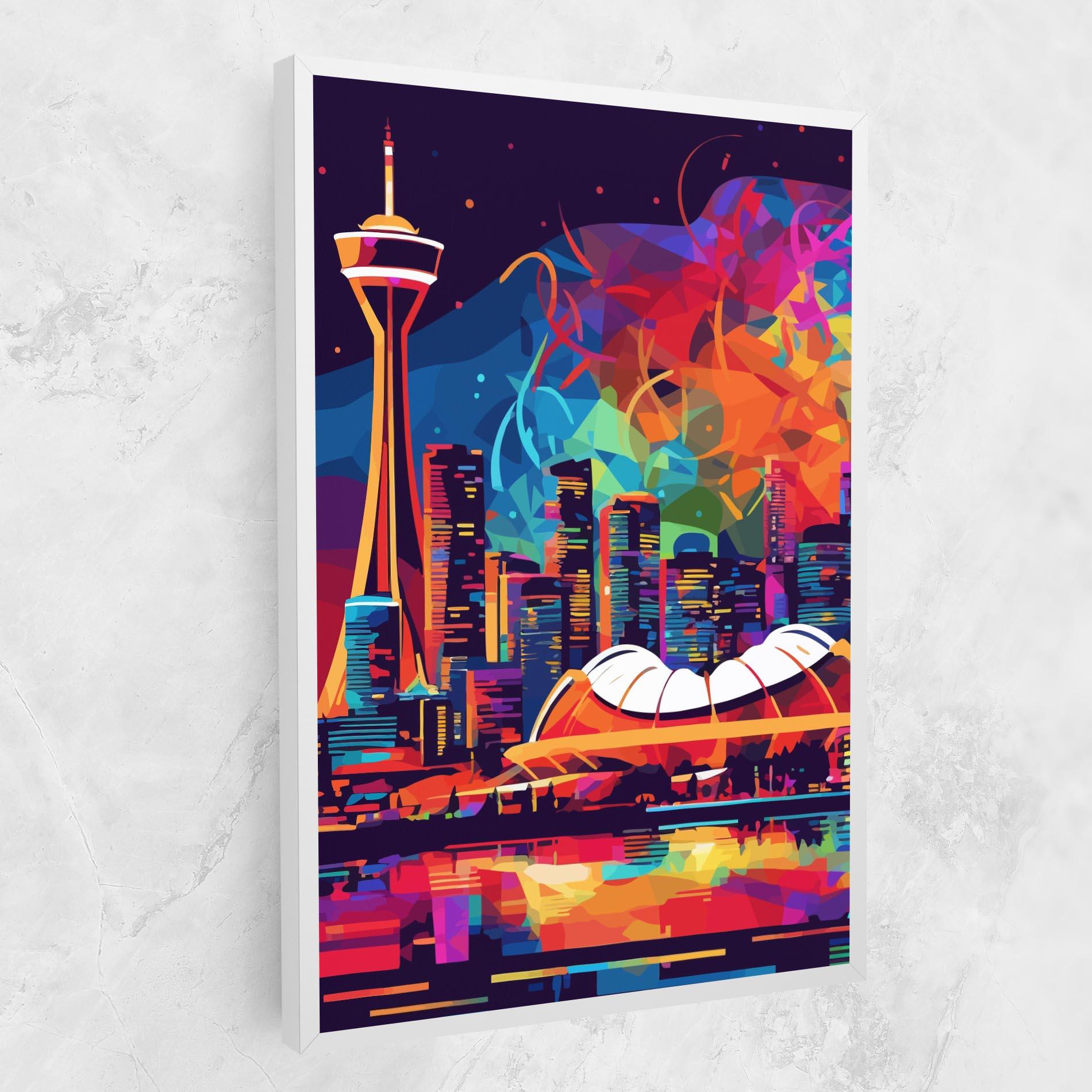 Картина на платно Olympic Stadium Art mockup 1