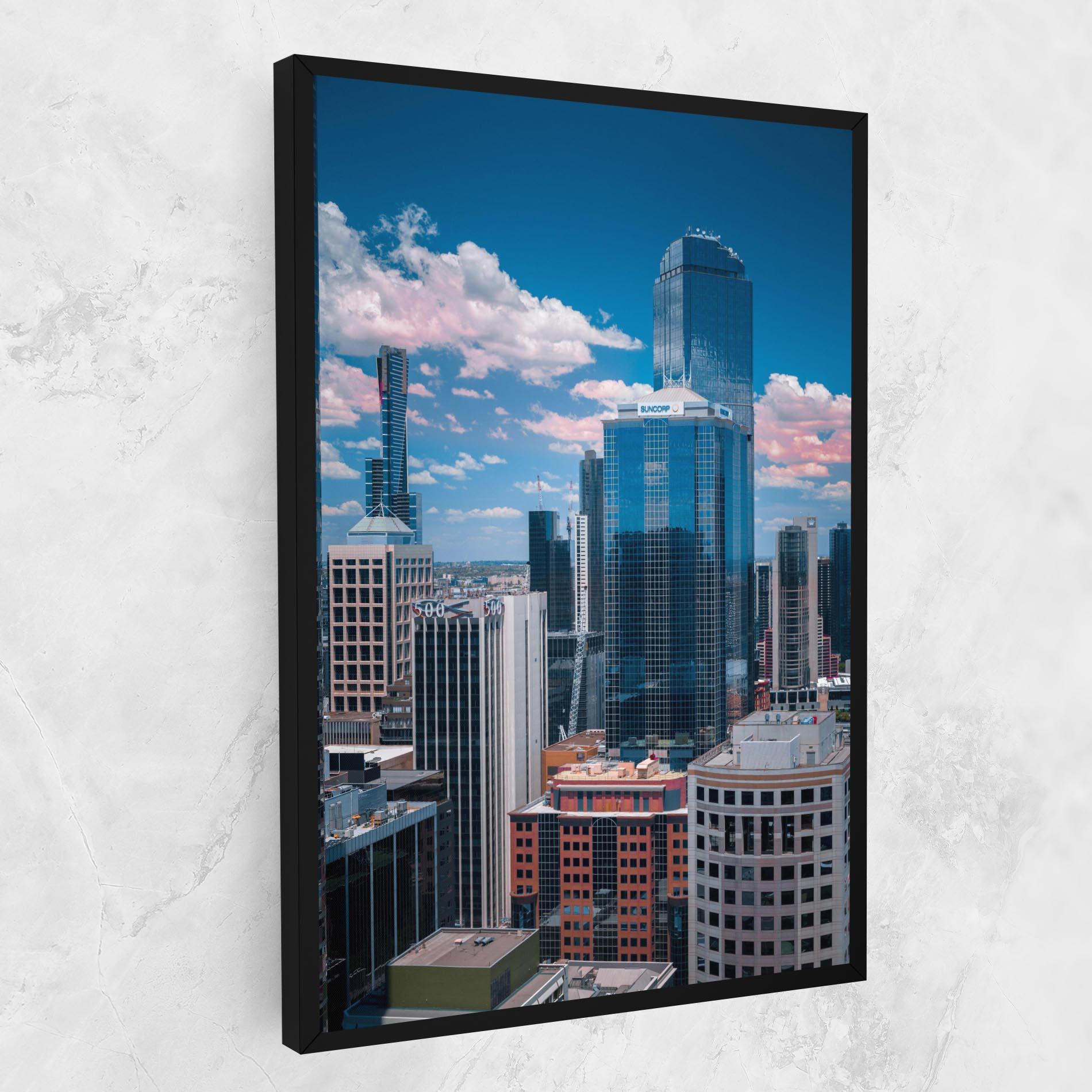 Картина на платно Skyscrapert View mockup 1