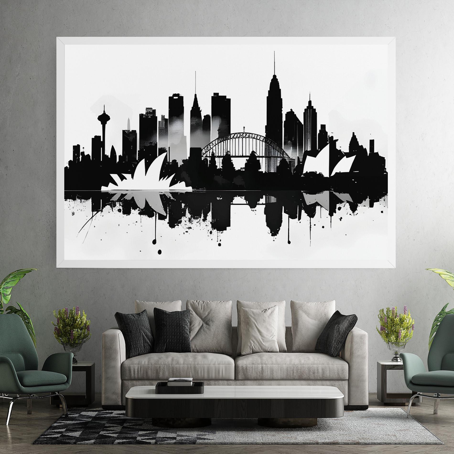 Картина на платно Opera House Art mockup 7