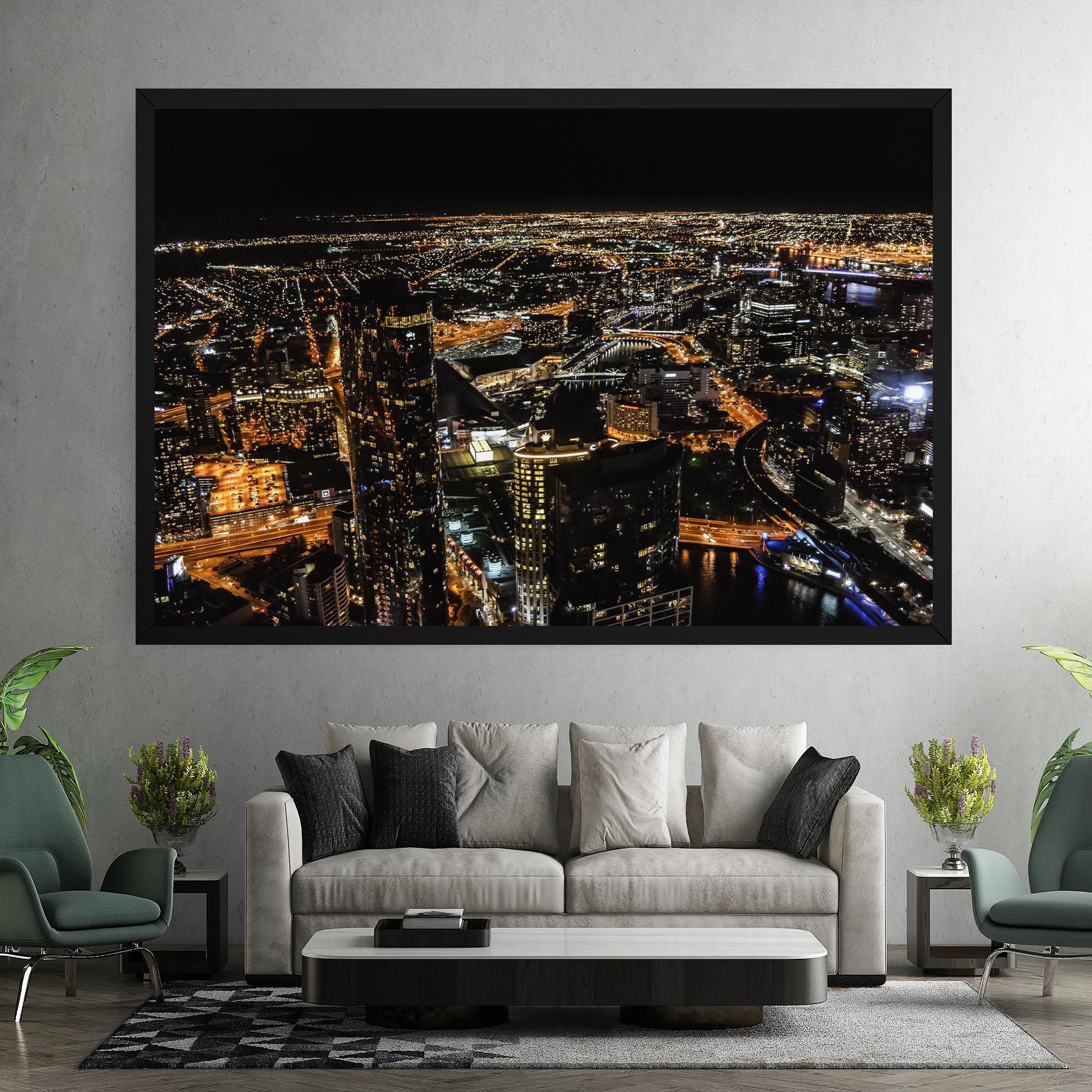 Black City Light mockup 7