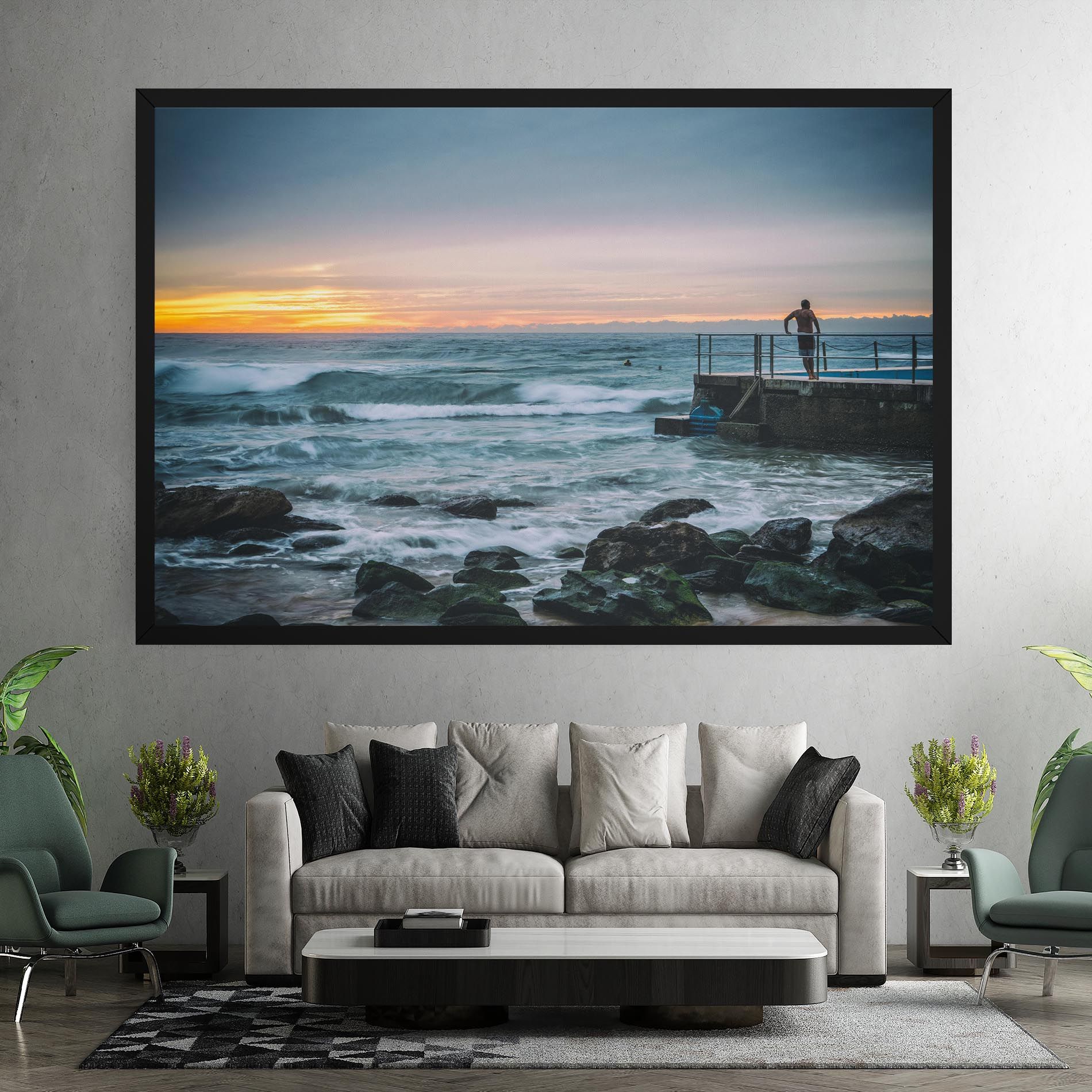 Bondi Beach Sunset mockup 7