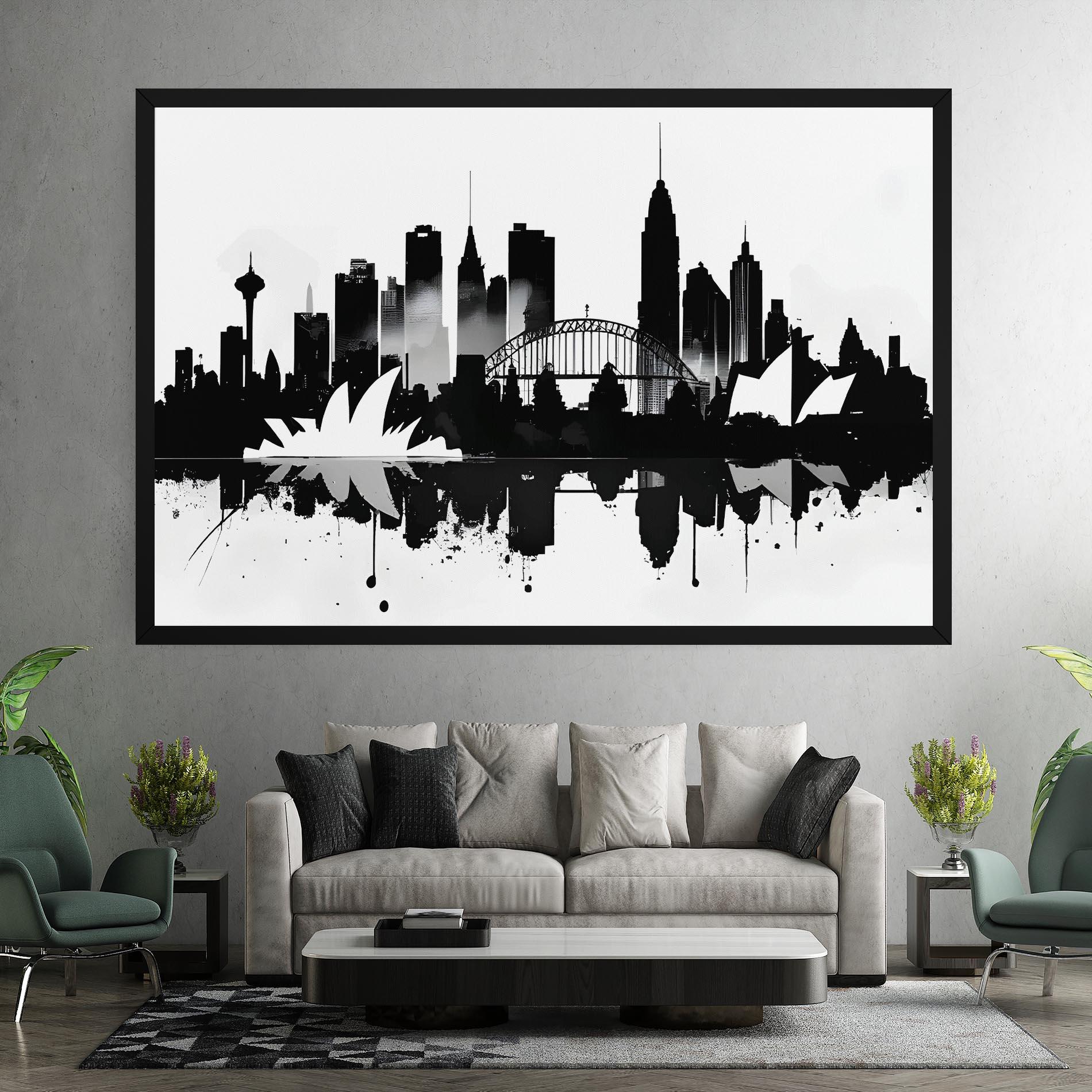 Картина на платно Opera House Art mockup 7