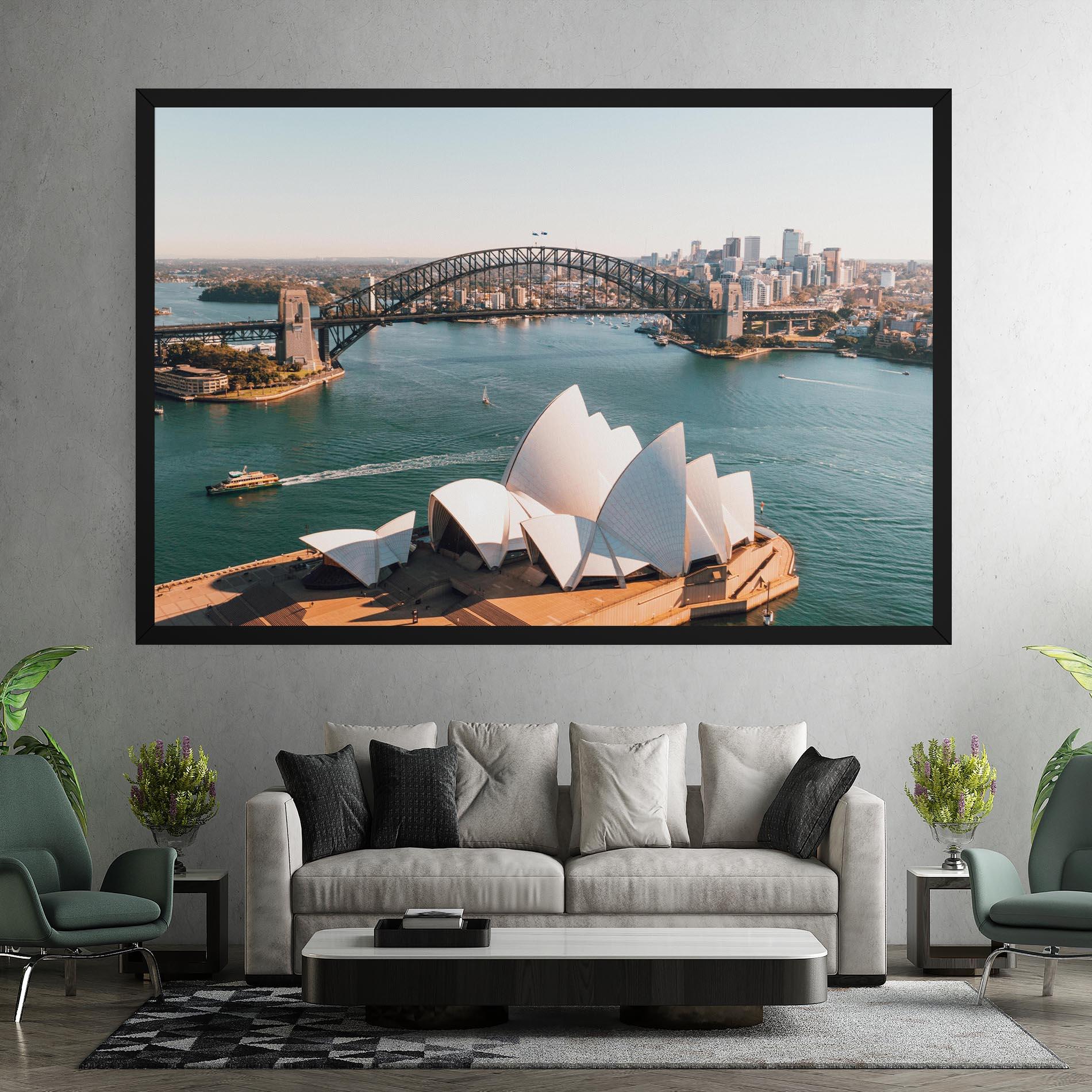 Картина на платно Sydney View mockup 7