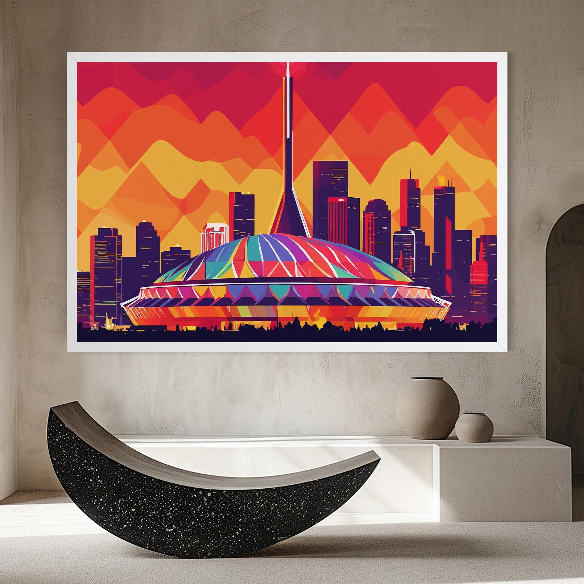 Картина на платно Olympic Stadium mockup 8