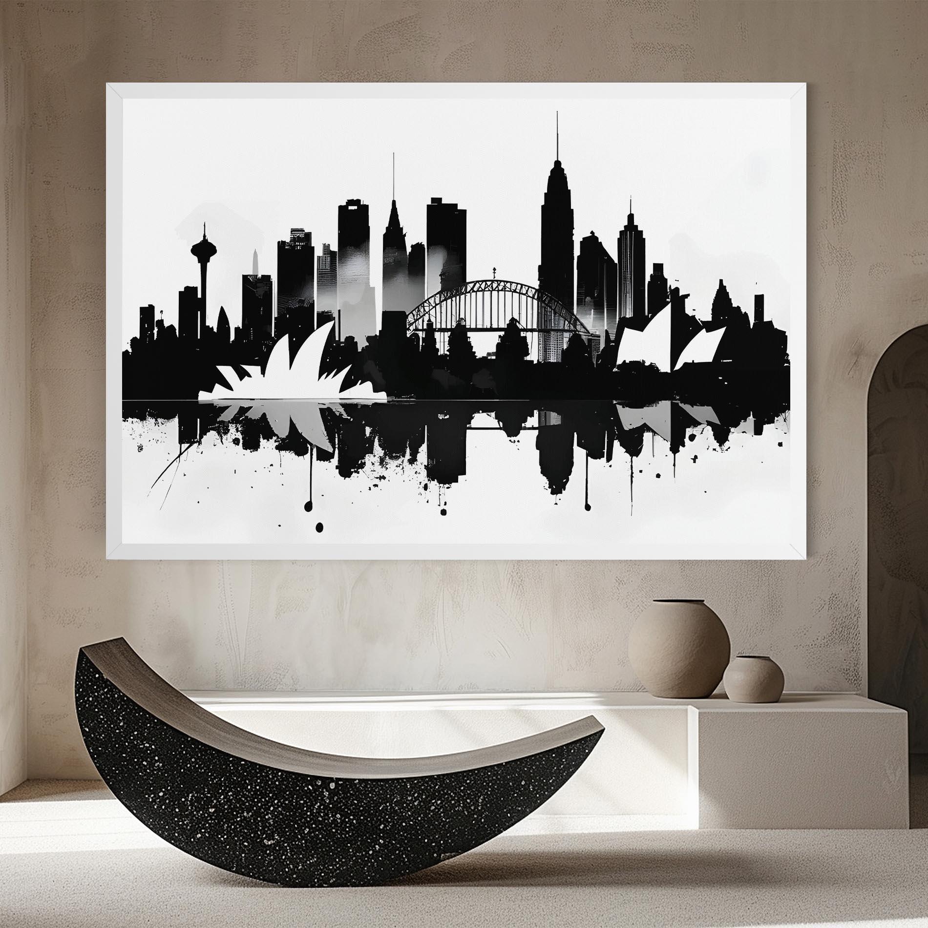 Картина на платно Opera House Art mockup 8