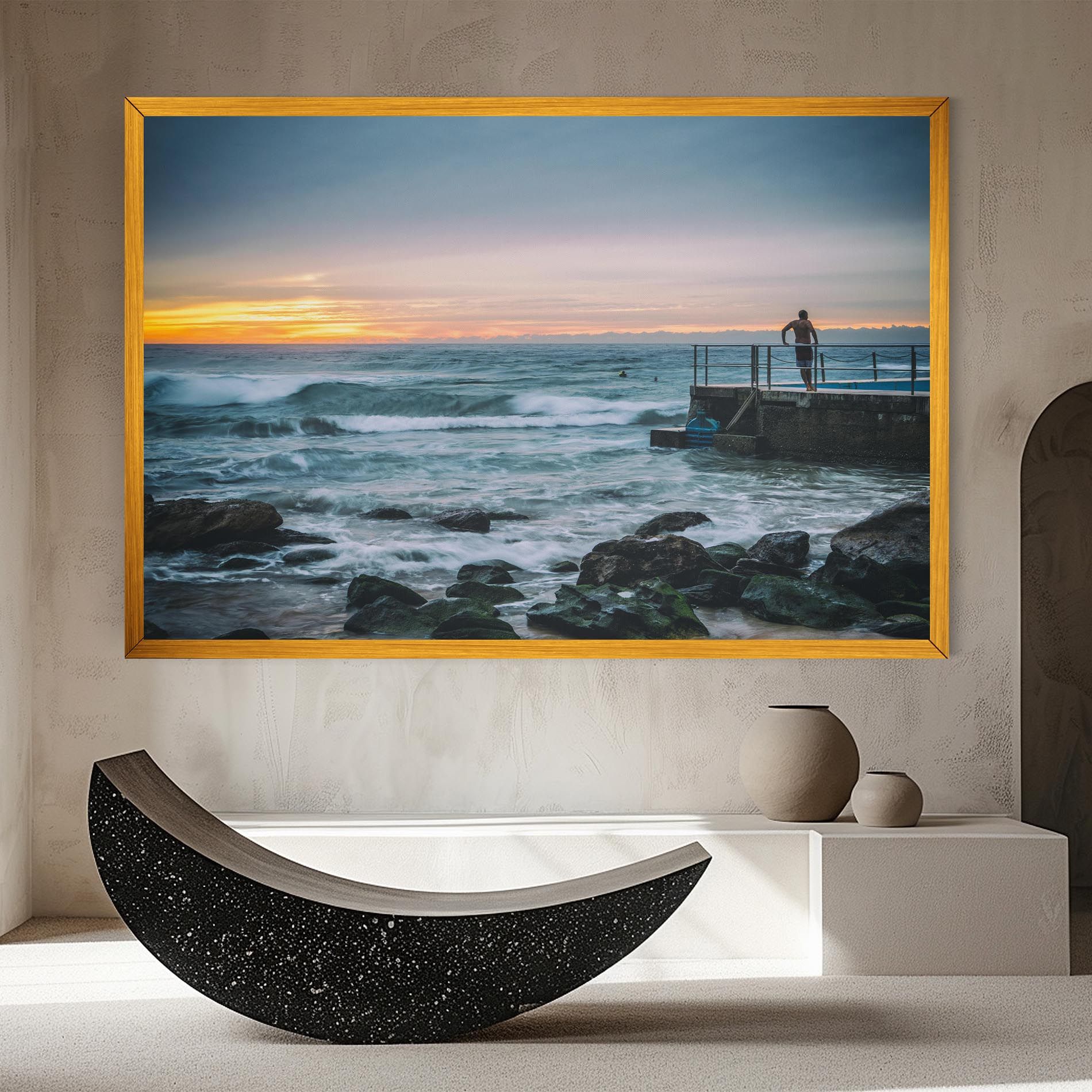 Bondi Beach Sunset mockup 8