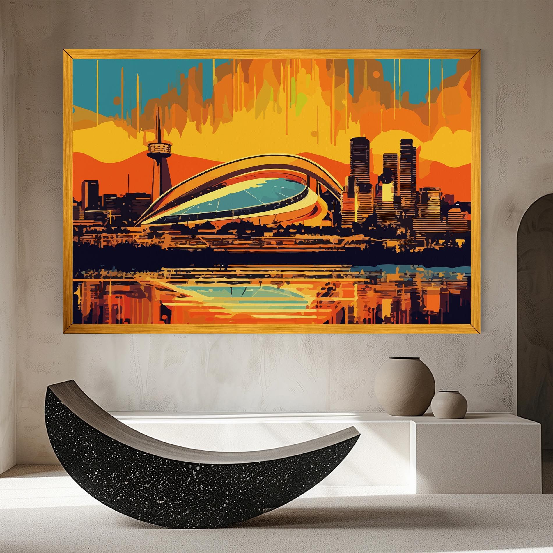 Montreal Skyline mockup 8