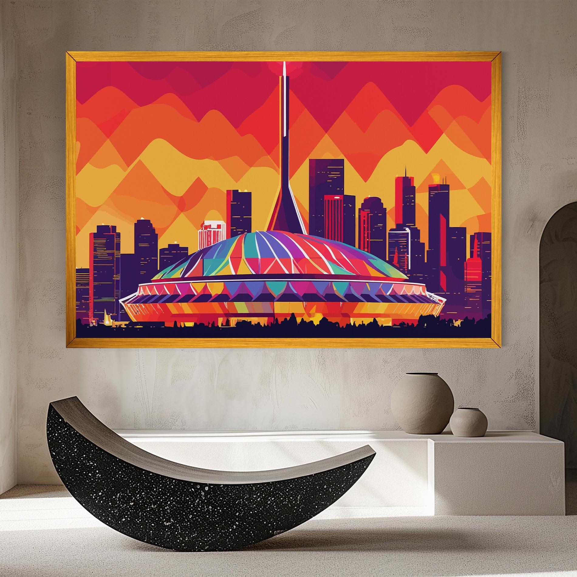 Картина на платно Olympic Stadium mockup 8