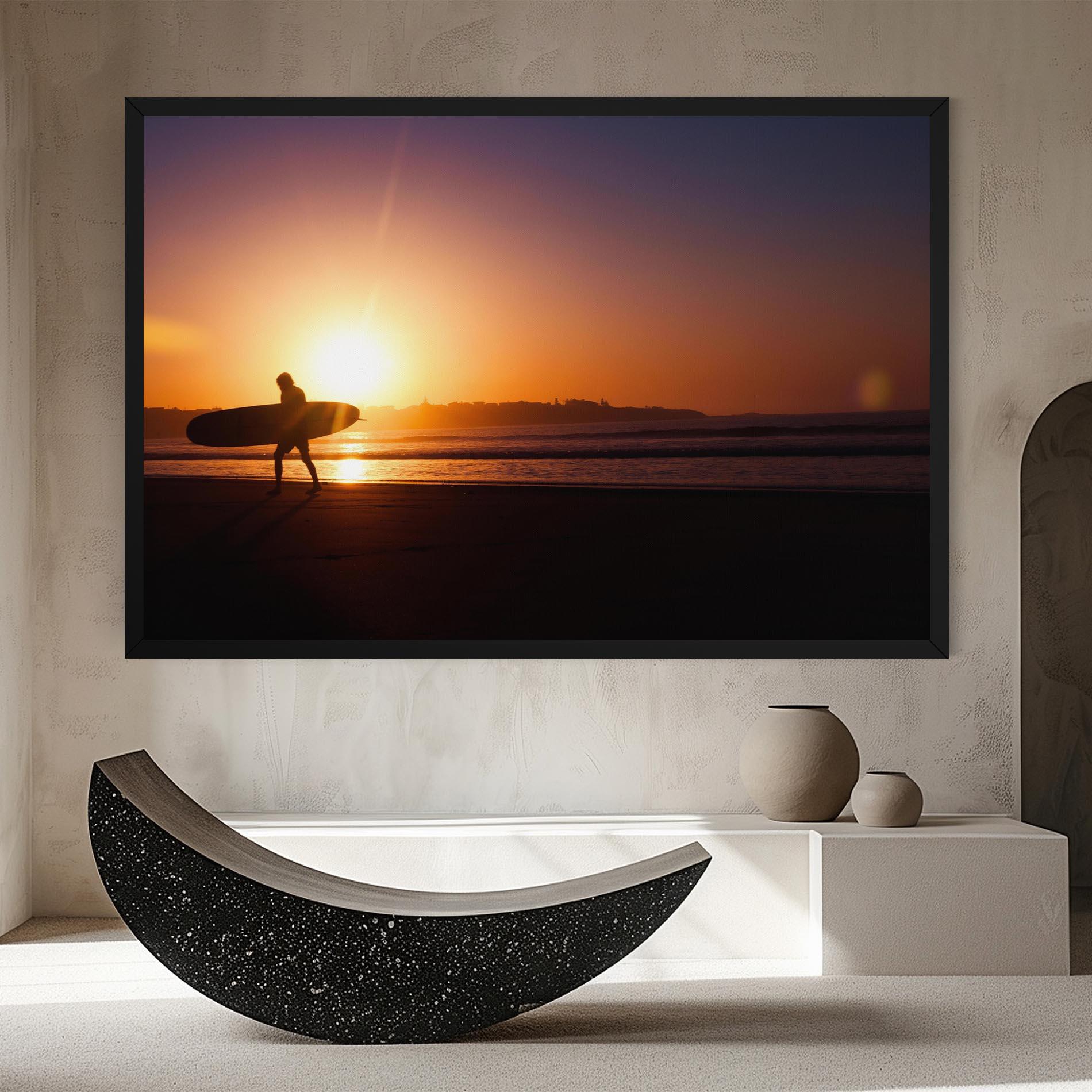 Картина на платно Australian Sunset mockup 8