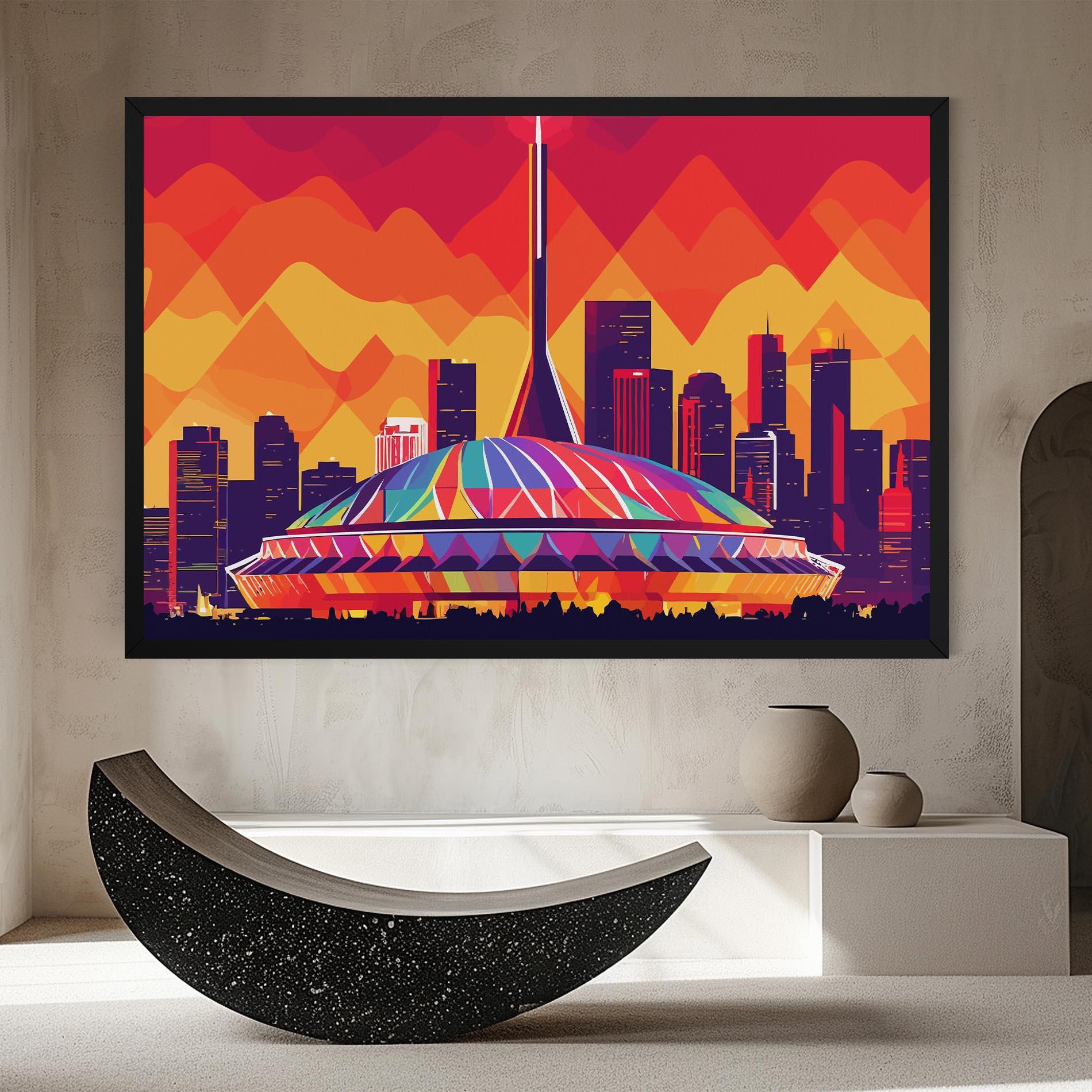 Картина на платно Olympic Stadium mockup 8