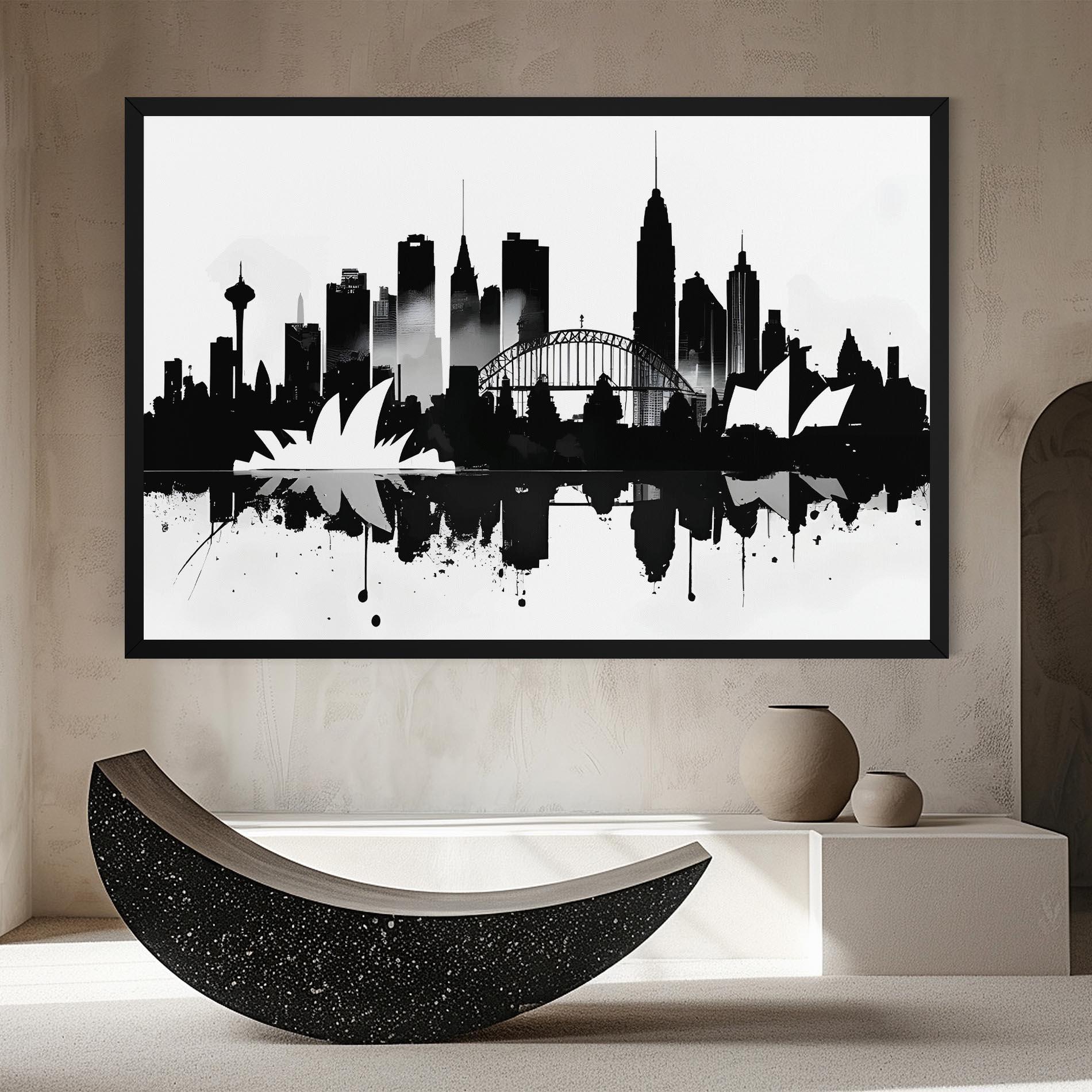 Картина на платно Opera House Art mockup 8